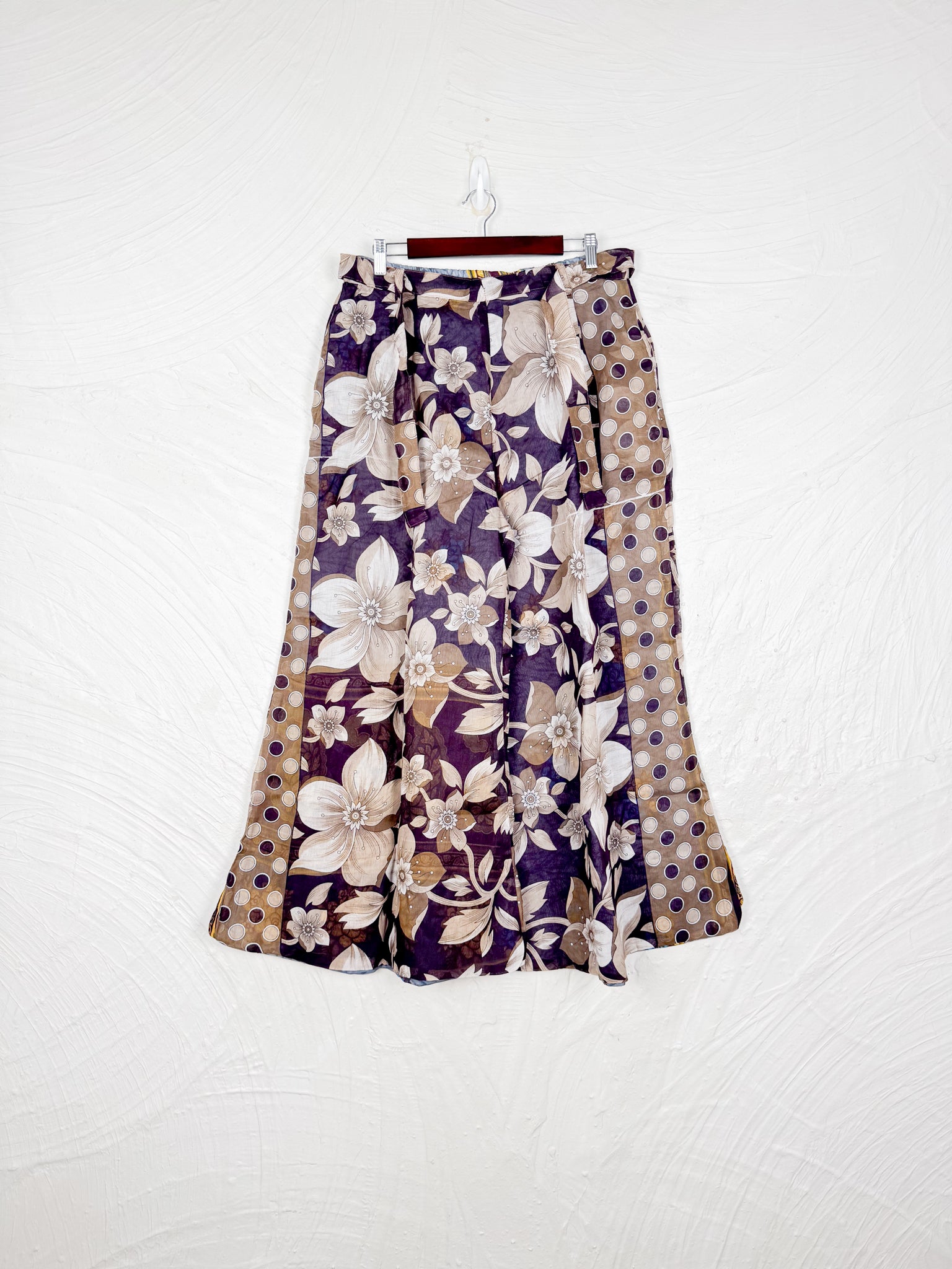 dark floral pants - Love Protect Sustain