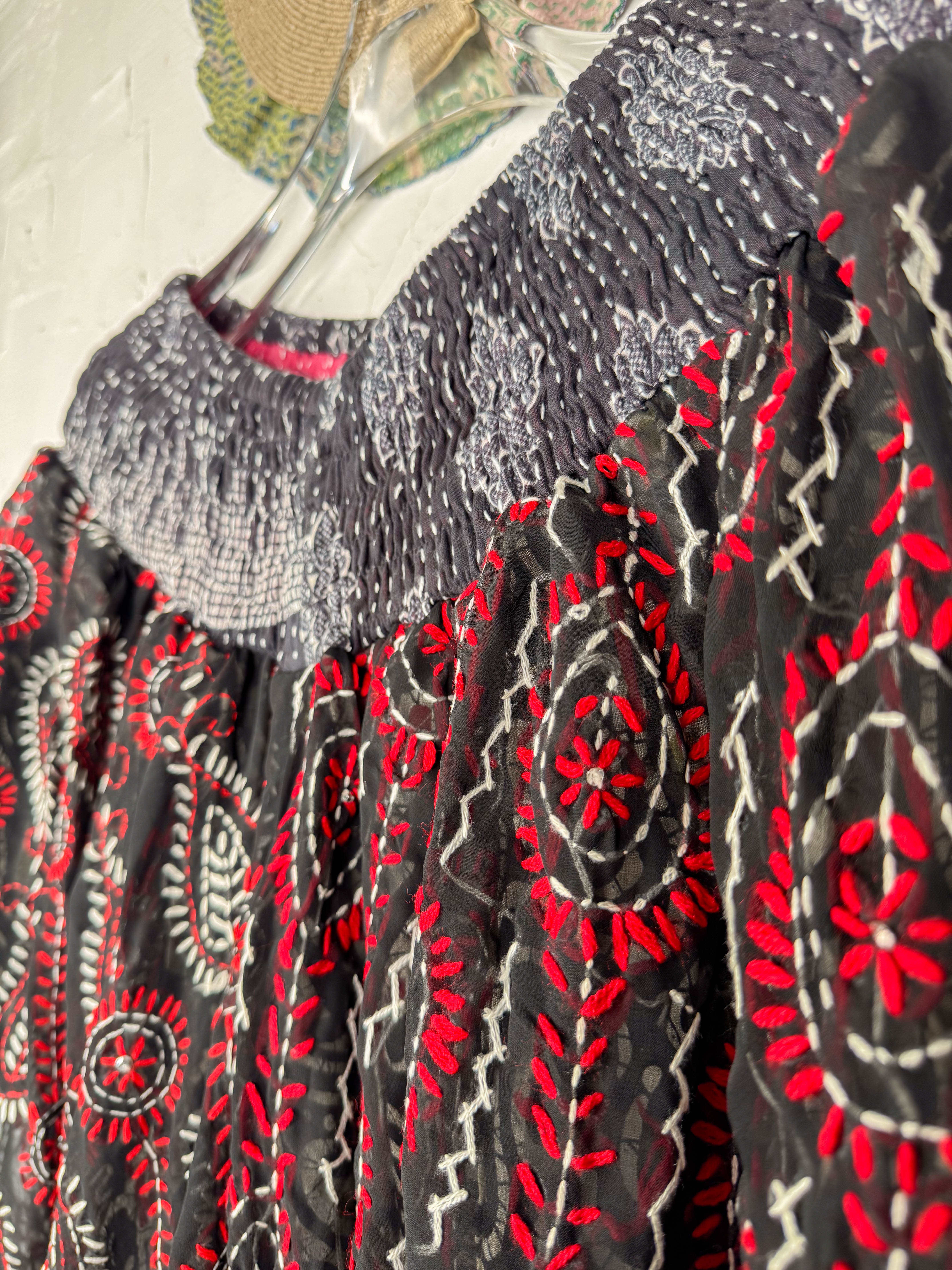 embroidery boho pants- Love Protect Sustain