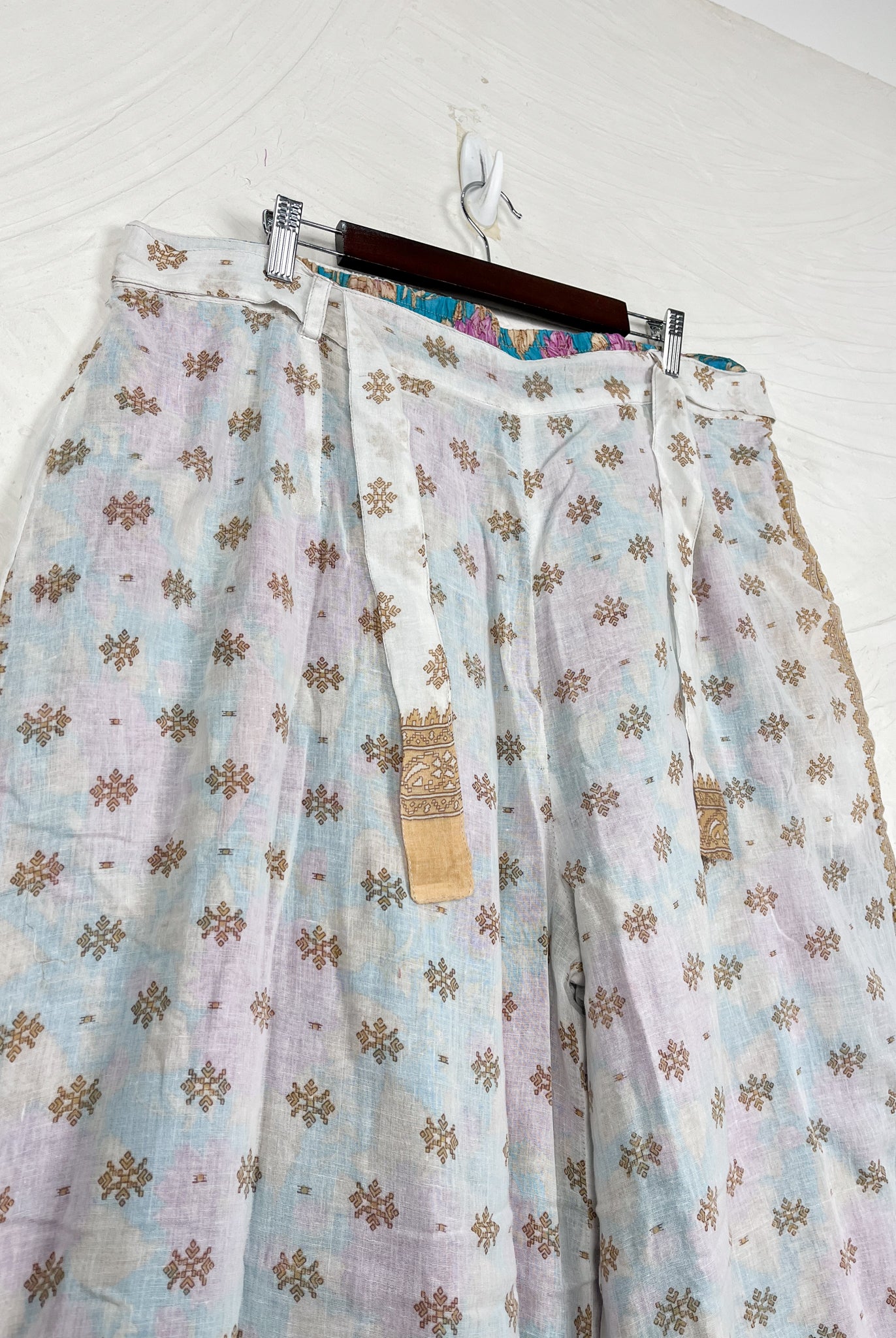 floral vintage pants - Love Protect Sustain