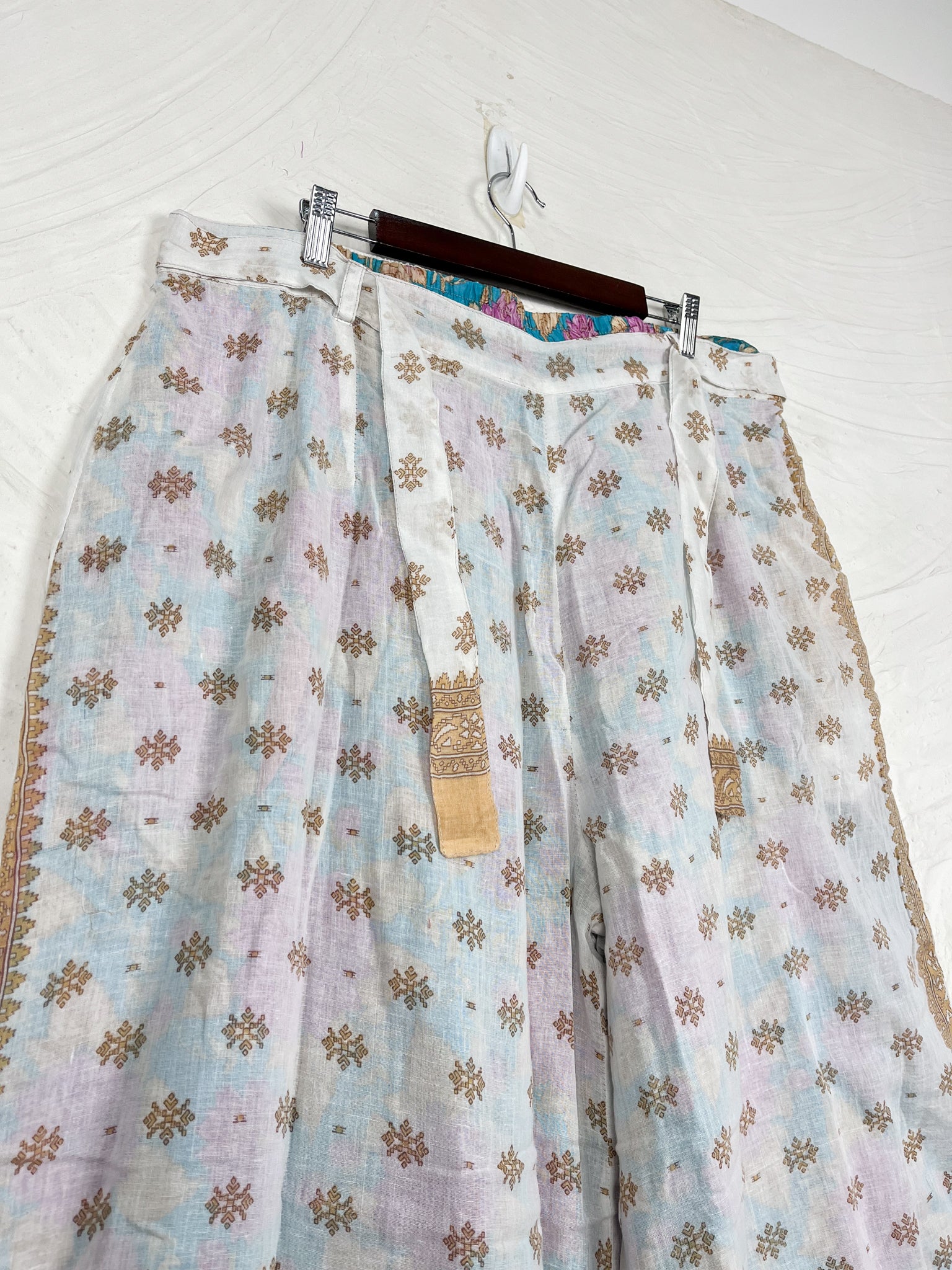 floral vintage pants - Love Protect Sustain