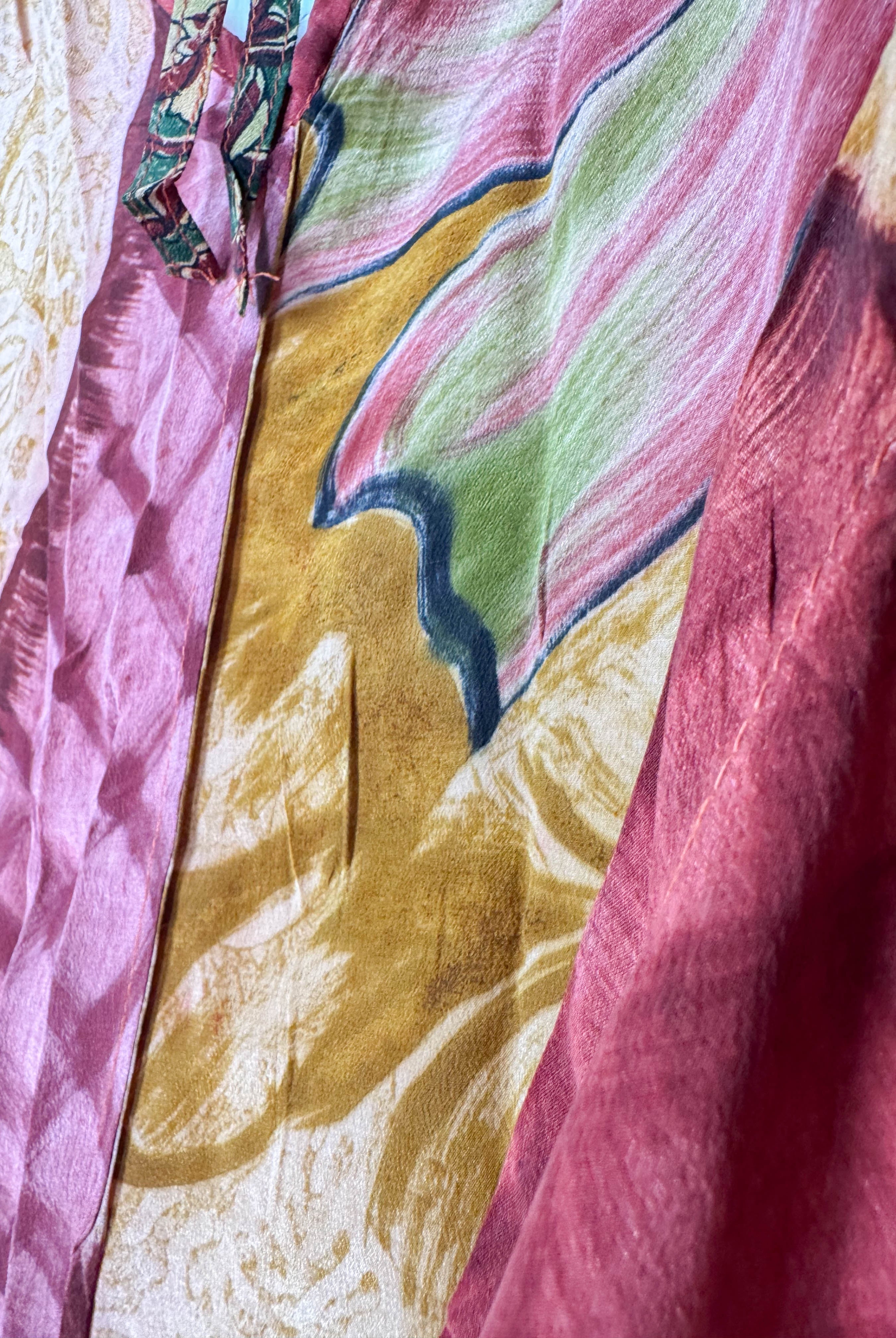 floral silk dress - Love Protect Sustain