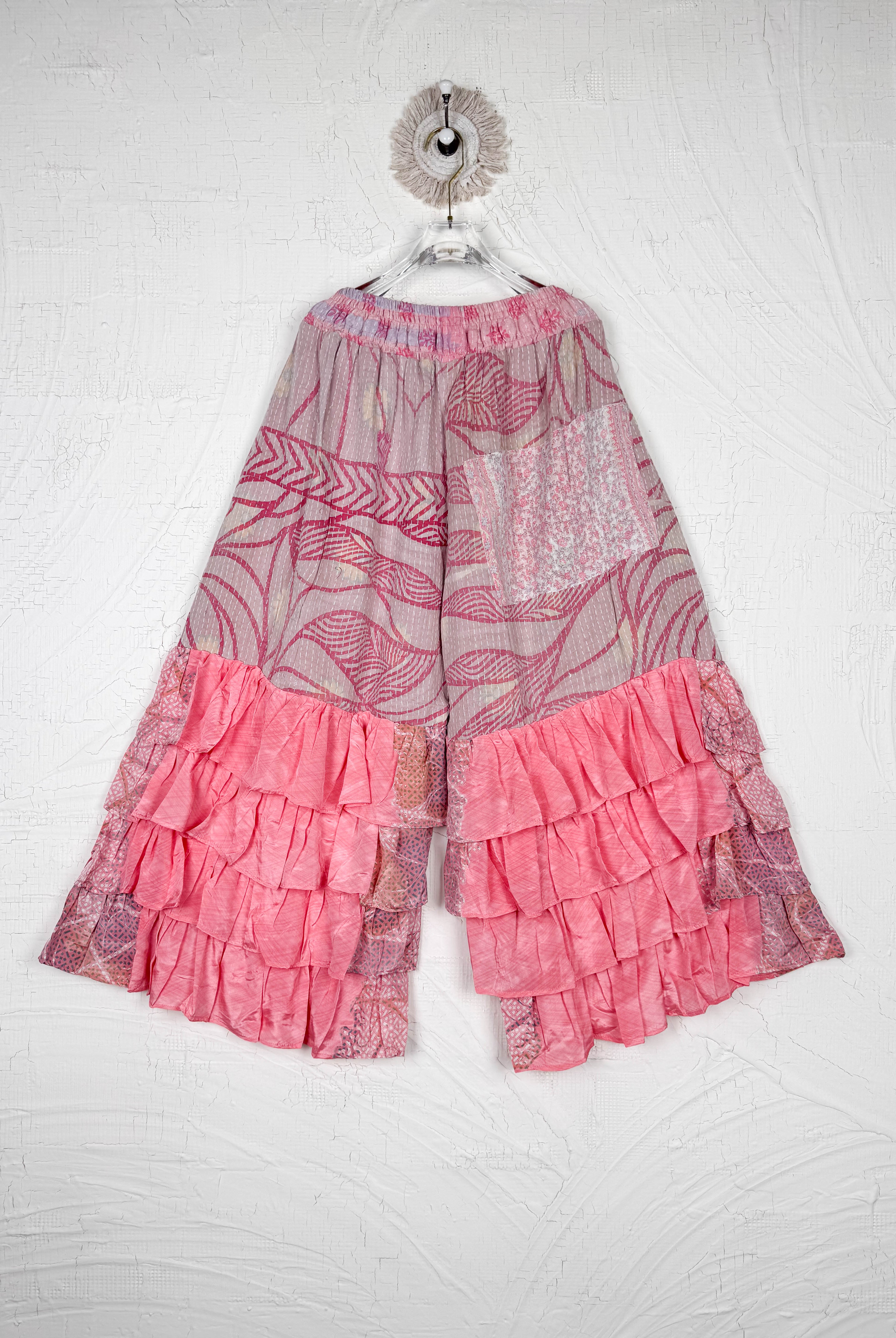 floral wide leg trouser - Love Protect Sustain