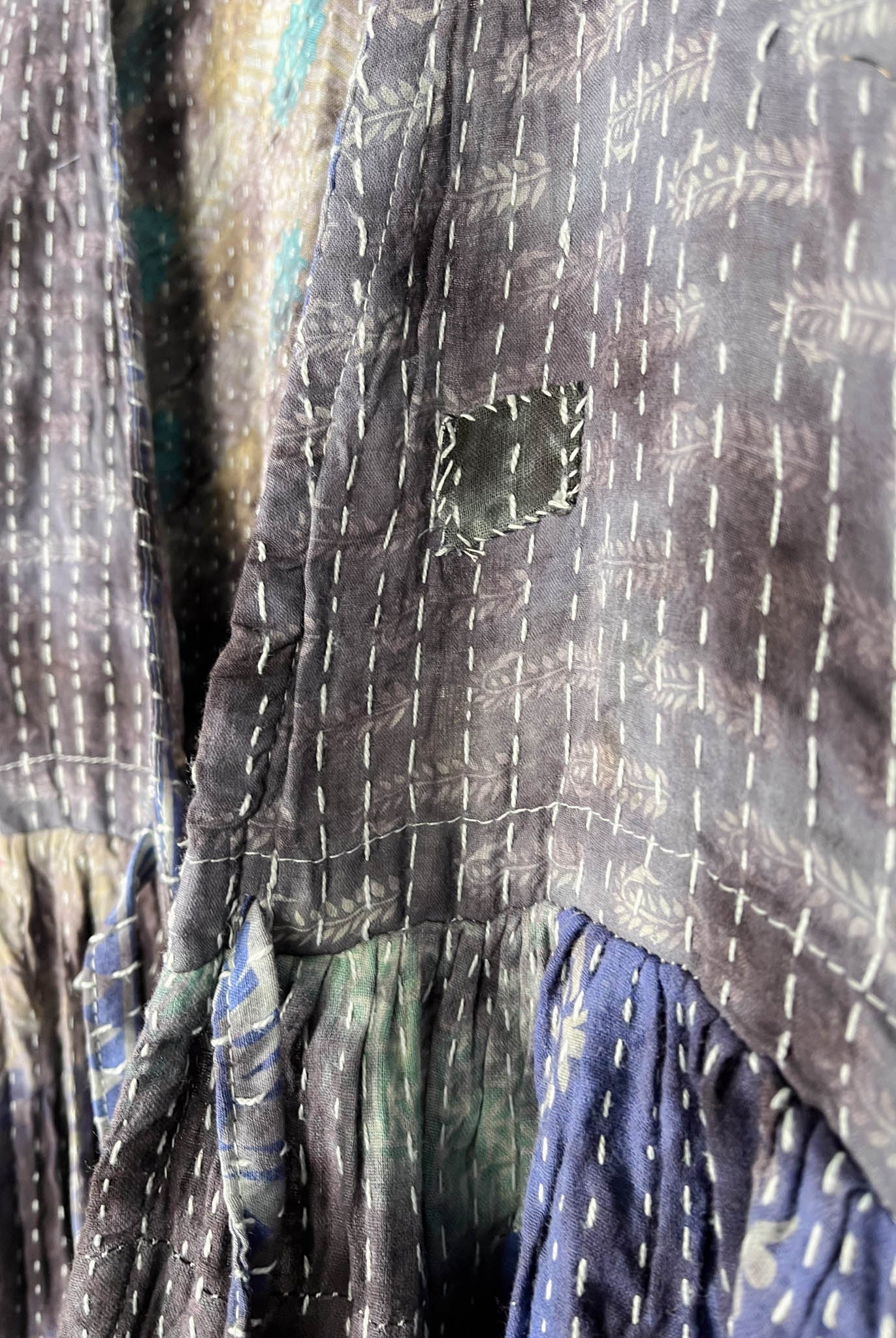 flowy kantha tie dye jumpsuit for women - Love Protect Sustain