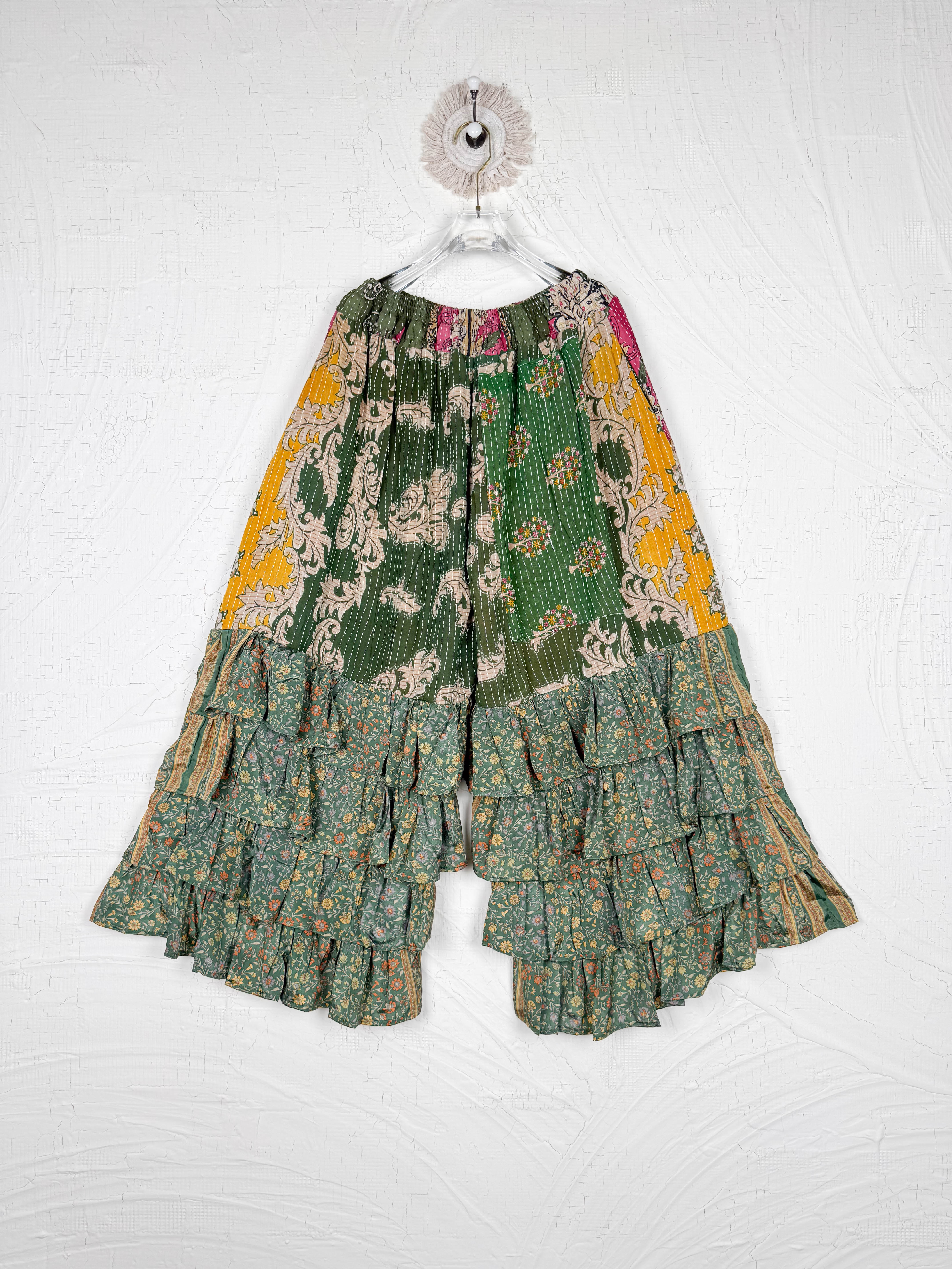 free_size_frill_pants - Love Protect Sustain