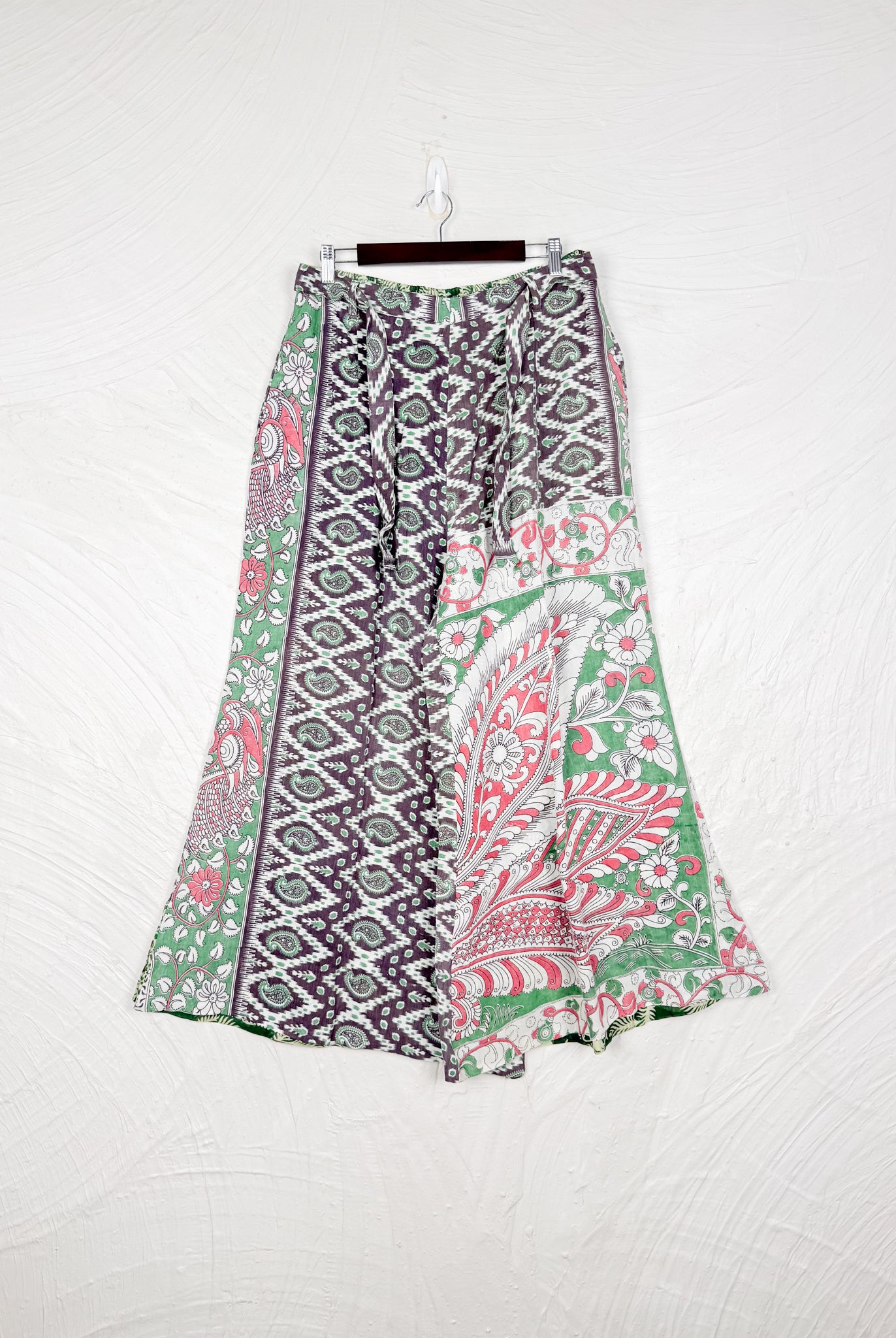 green printed pants - Love Protect Sustain