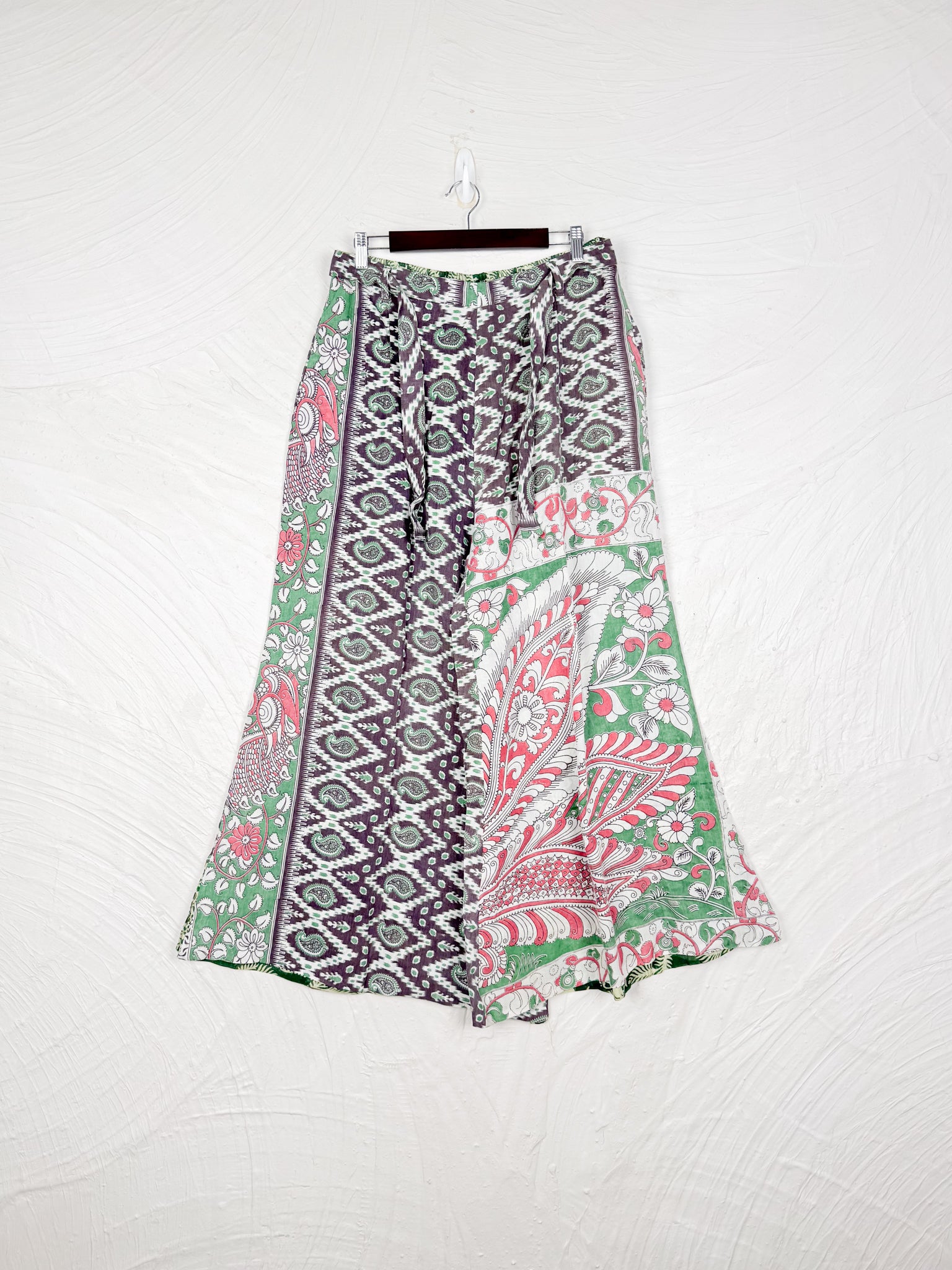 green printed pants - Love Protect Sustain