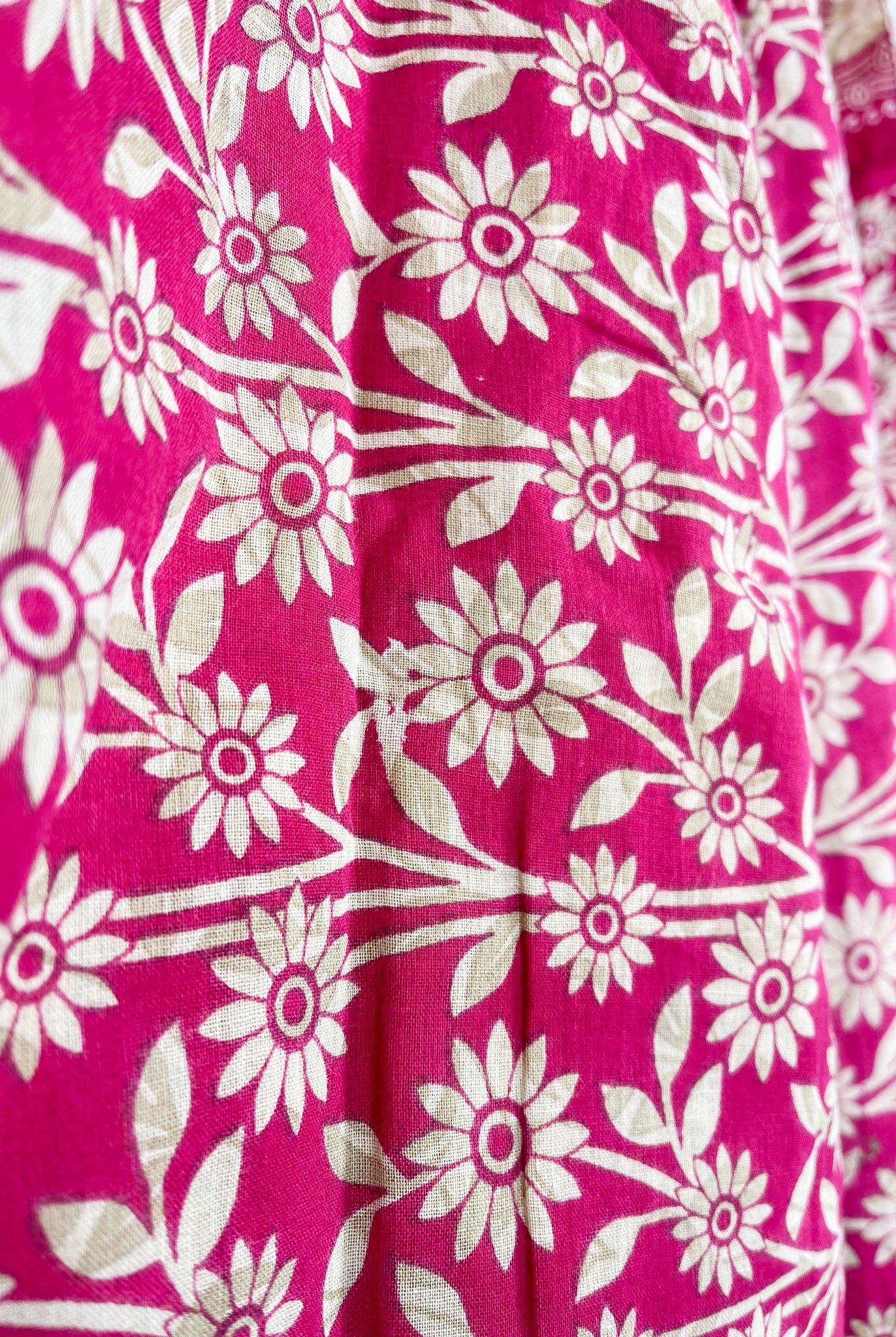 handmade floral bottom - Love Protect Sustain