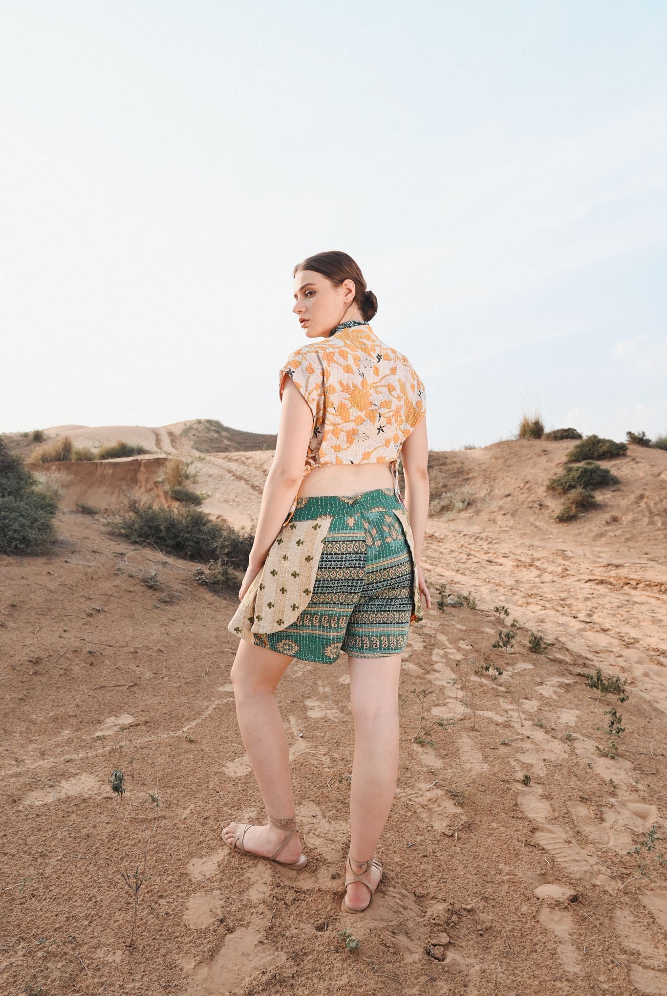 handmade kantha top - Love Protect Sustain