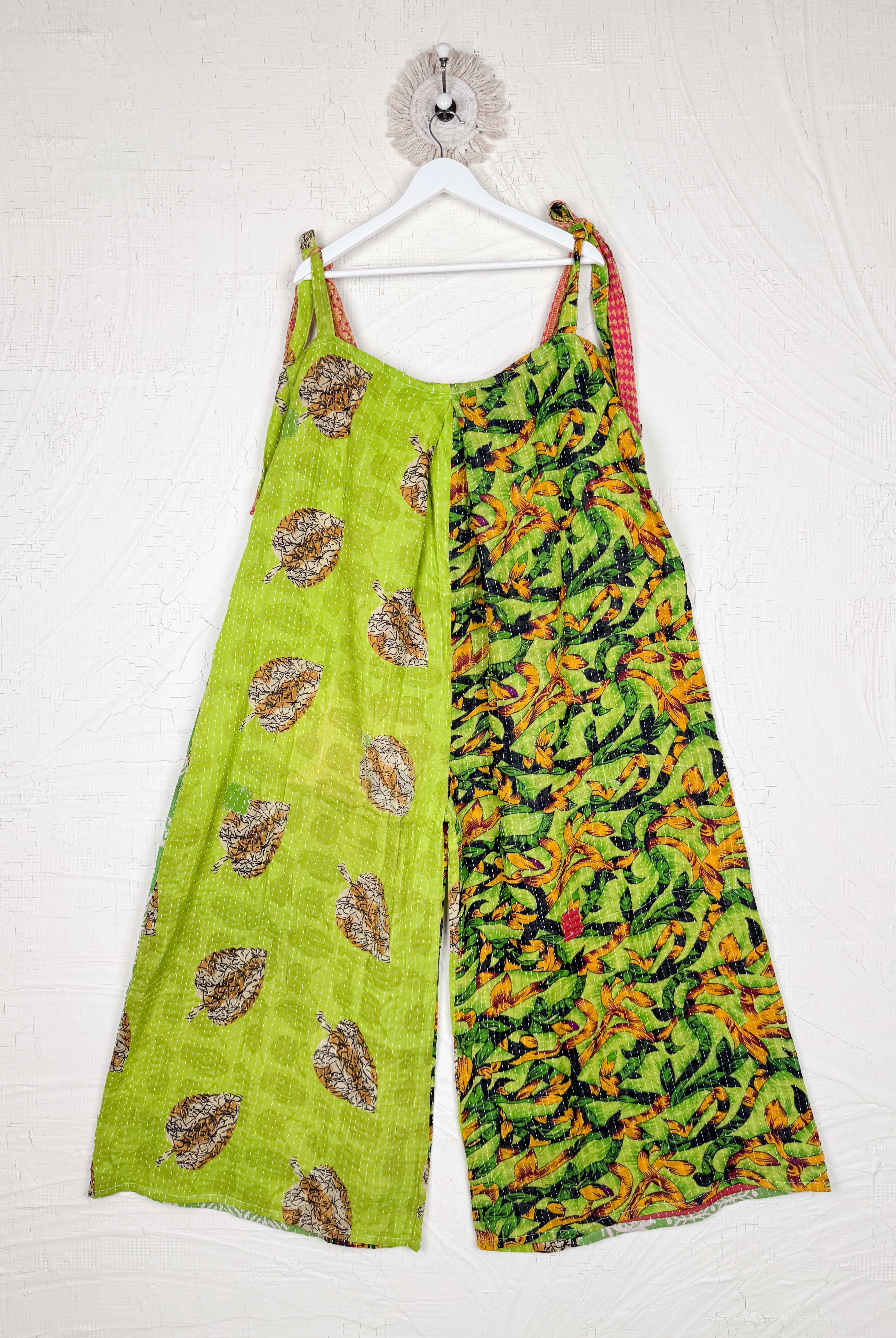 handmade long jumpsuit - Love Protect Sustain