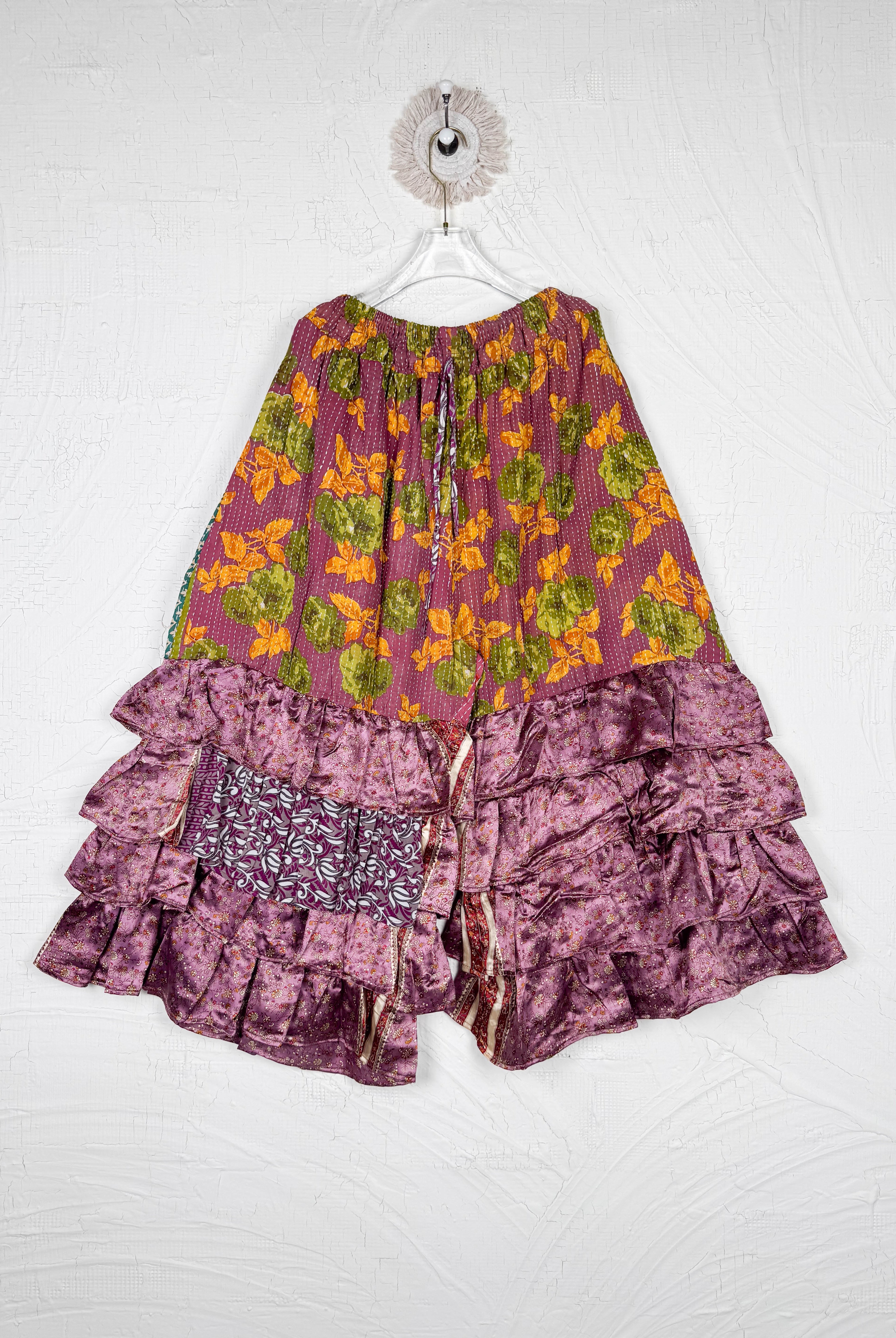 handmade wide leg pants - Love Protect Sustain