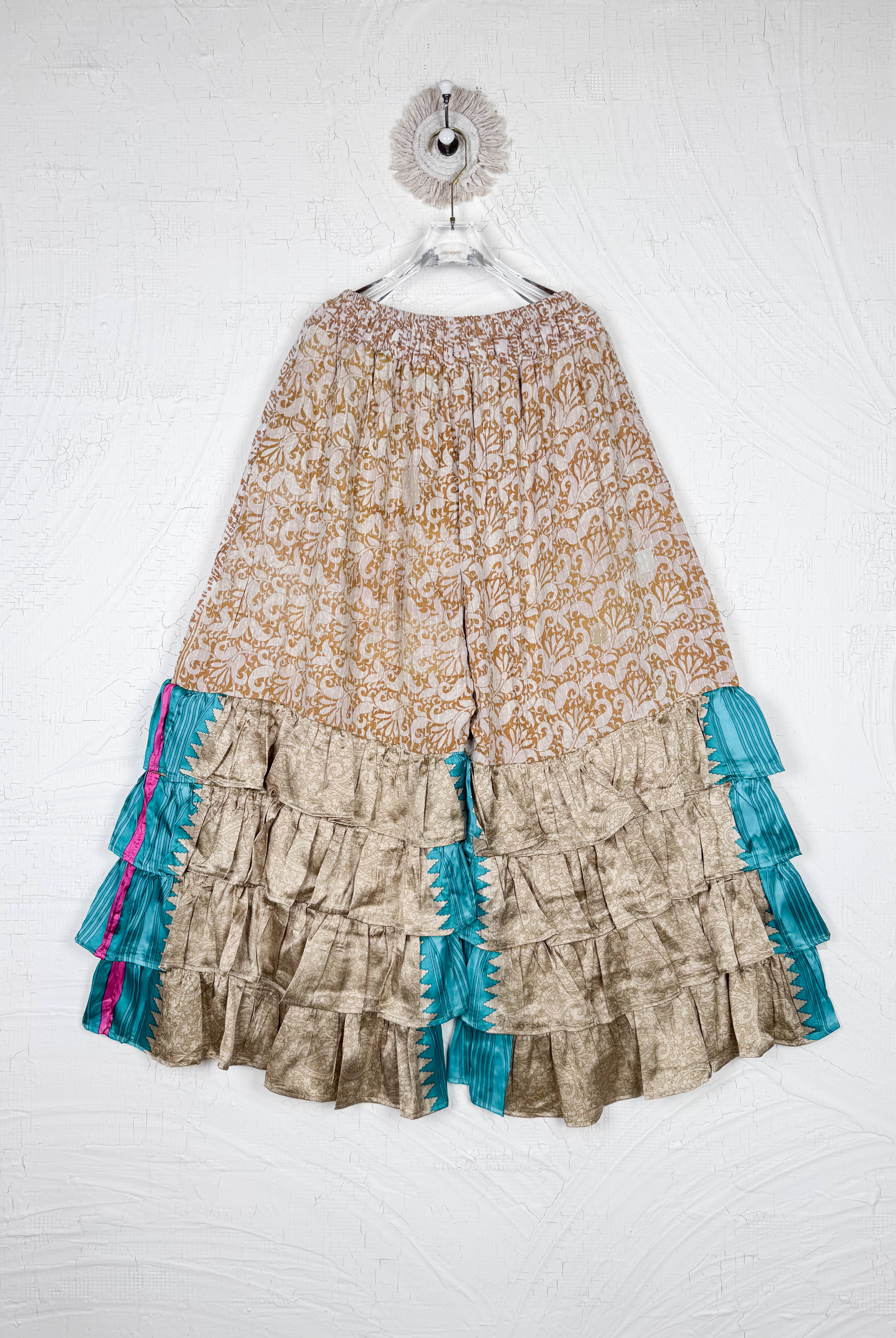 kantha patchwork pants - Love Protect Sustain