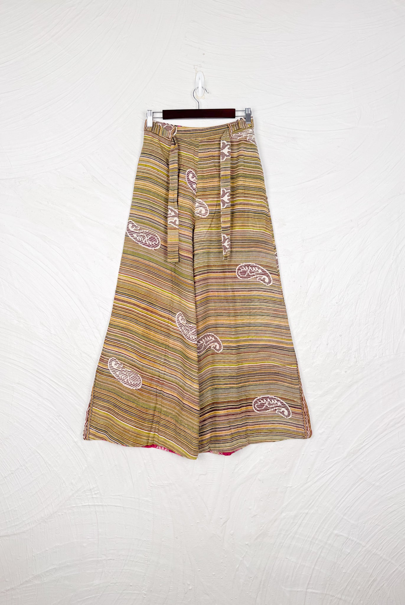 line geometry pants - Love Protect Sustain