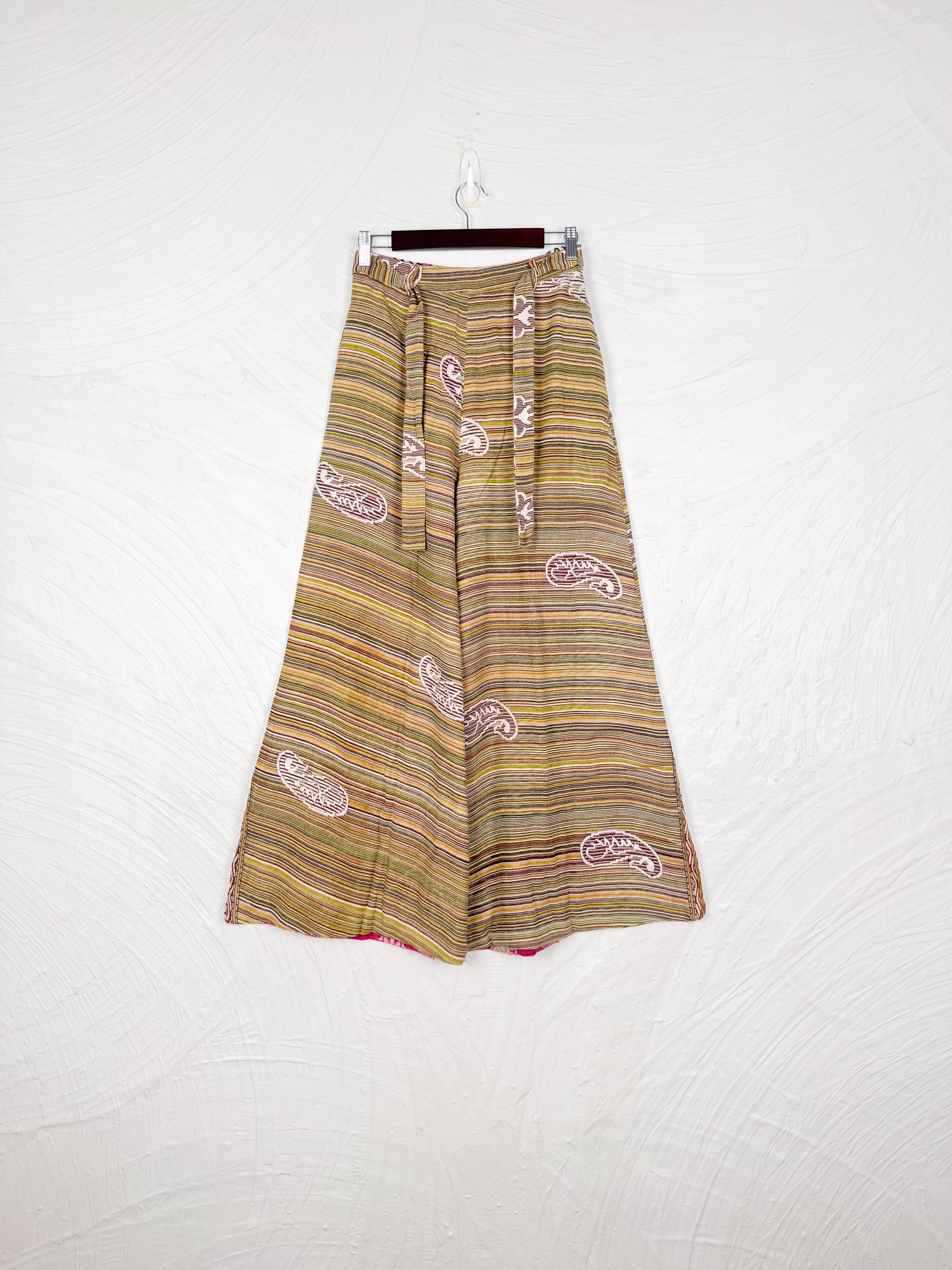 line geometry pants - Love Protect Sustain