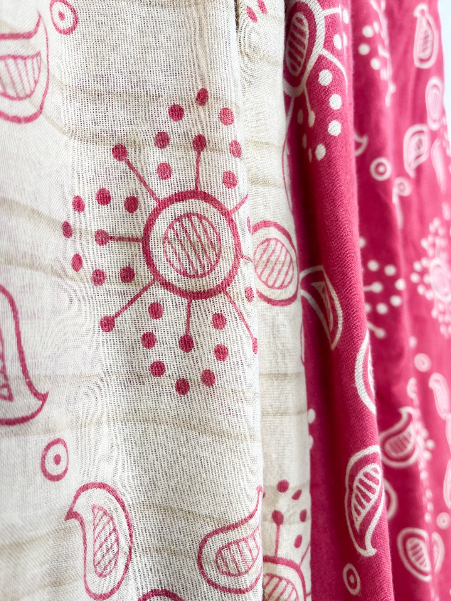 long cotton pants - Love Protect Sustain