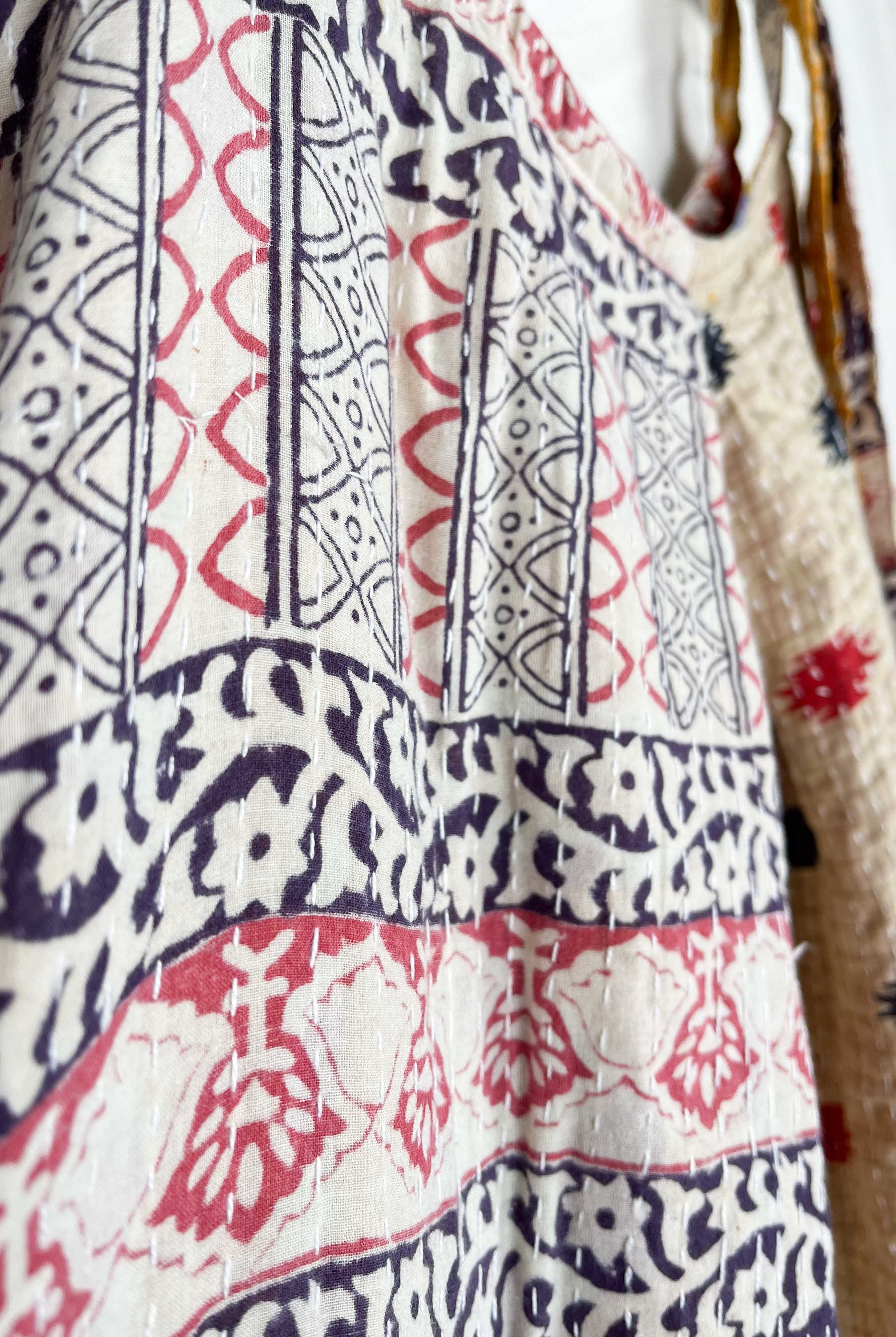 maternity kantha jumpsuit - Love Protect Sustain