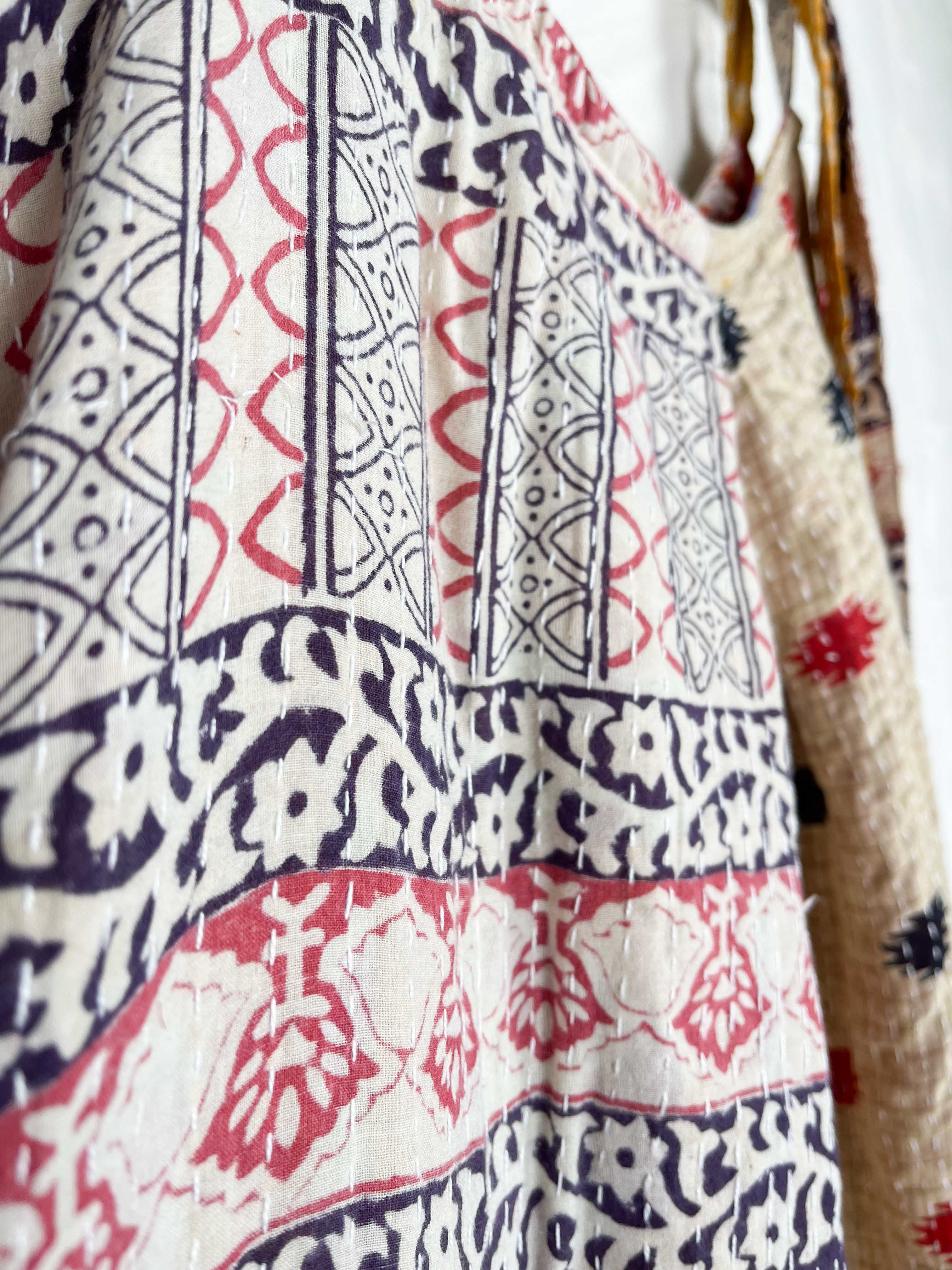 maternity kantha jumpsuit - Love Protect Sustain