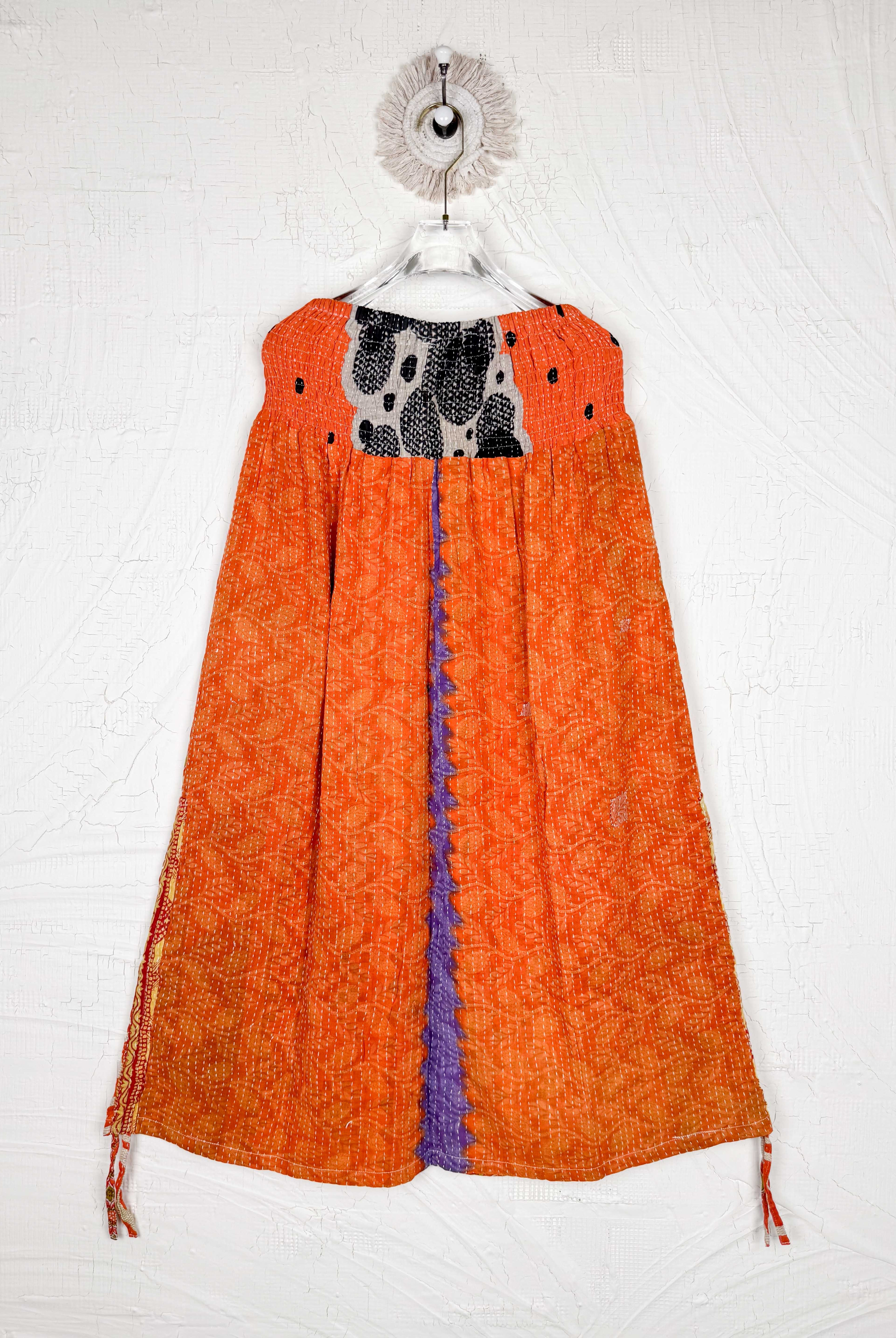 orange kanthga skirt - Love Protect Sustain