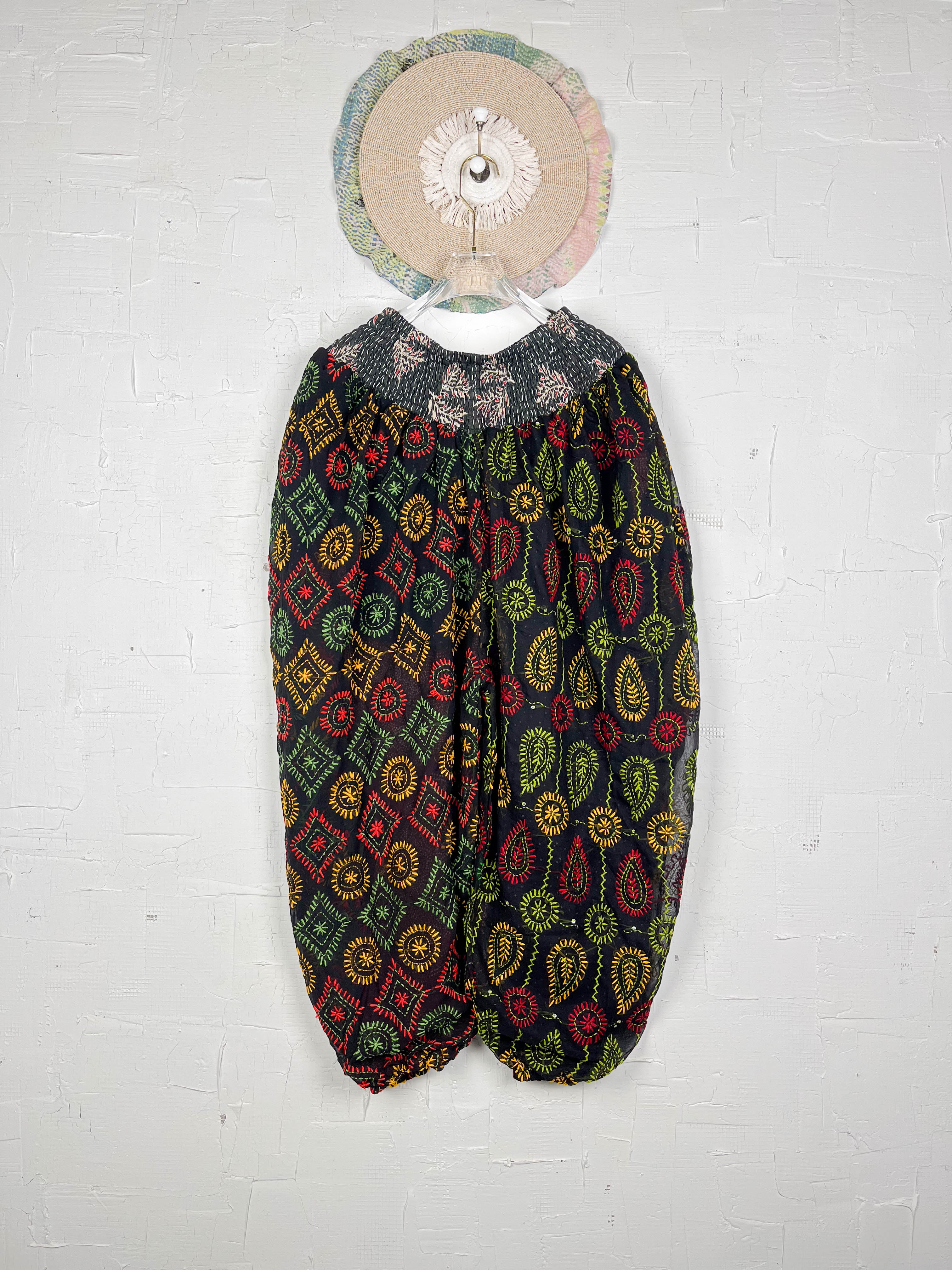 paisley comfortable pants- Love Protect Sustain