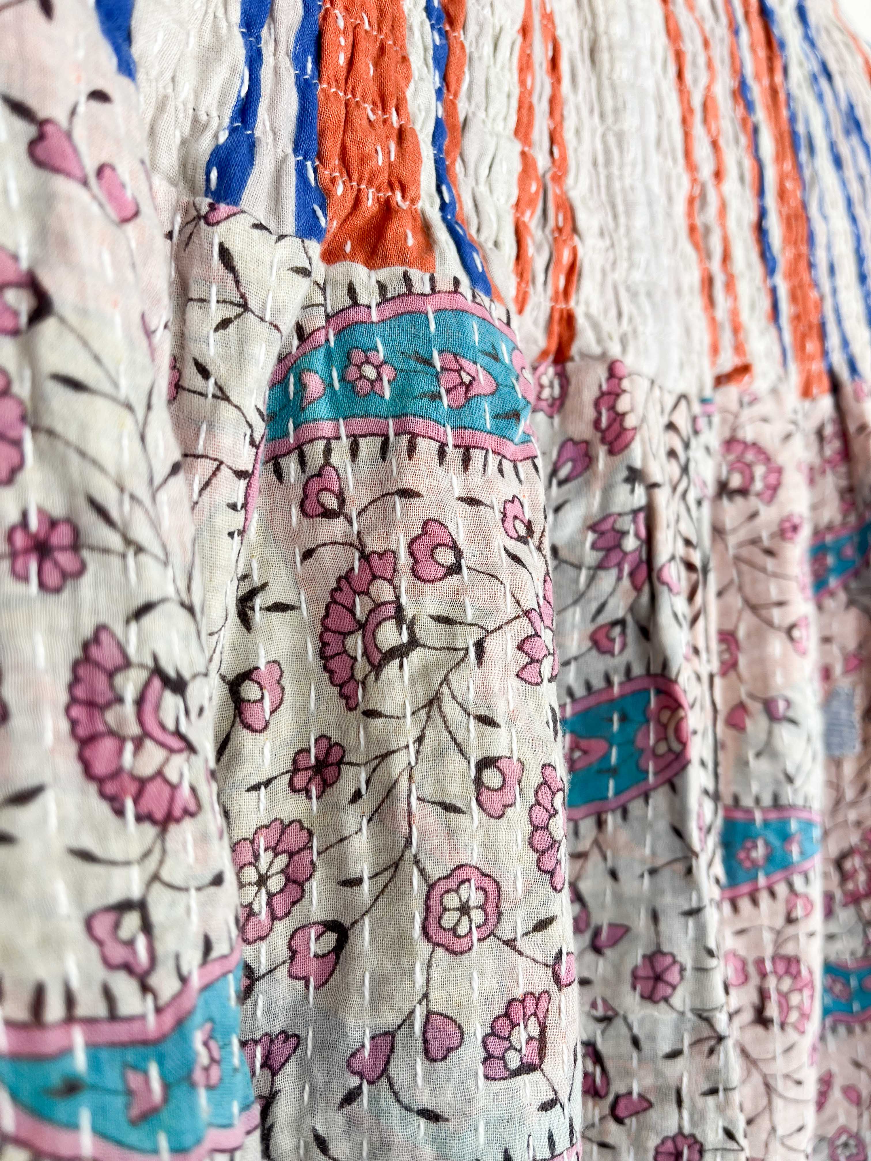 paisley kantha boho pants - Love Protect Sustain