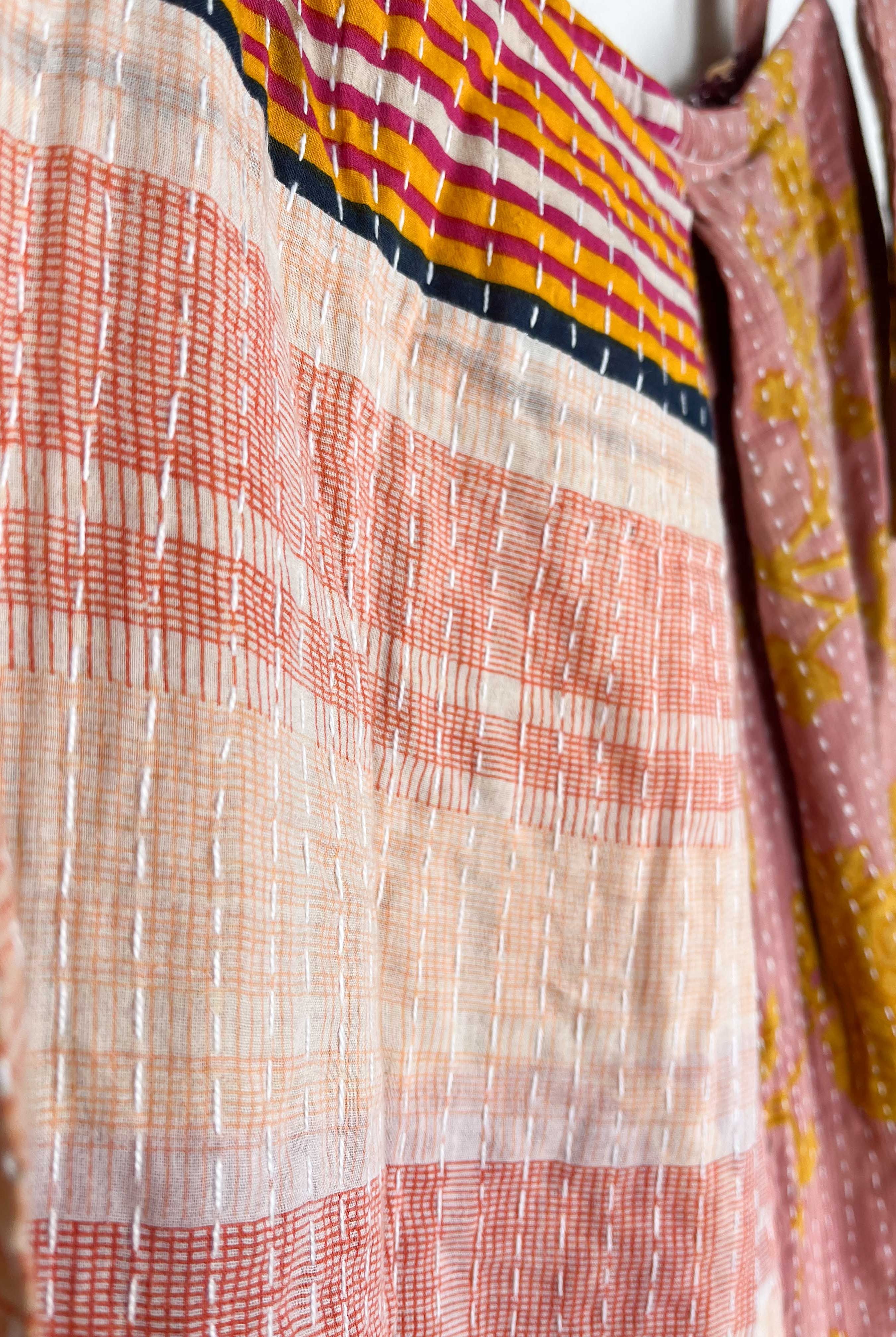 pantchwork kantha jumpsuit - Love Protect Sustain