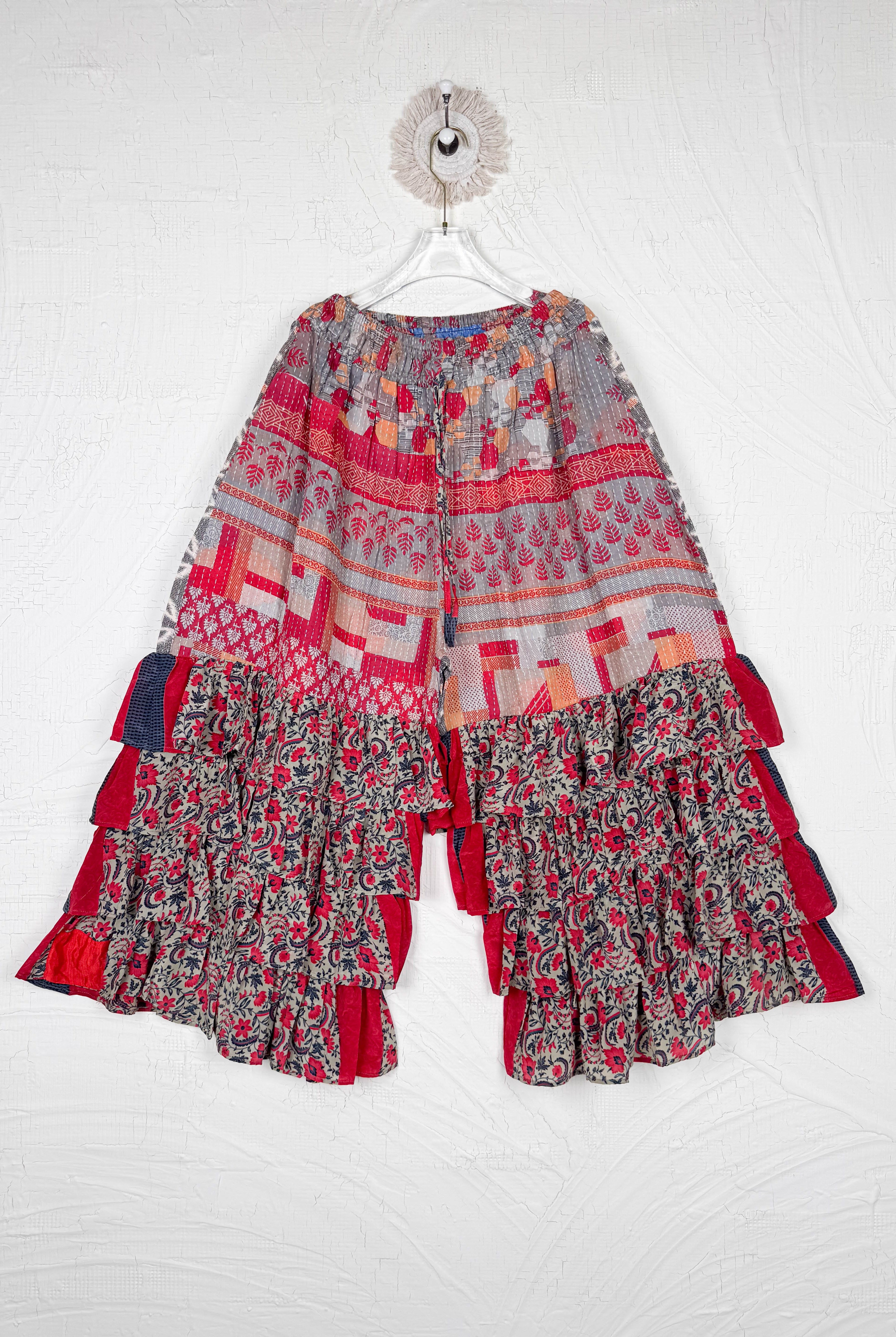 patchwork bohemian pants - Love Protect Sustain