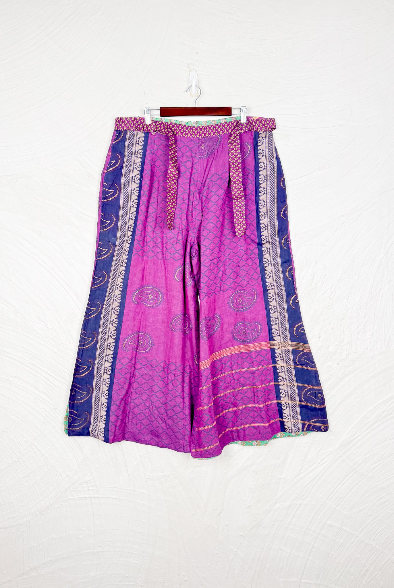 pink boho pants - Love Protect Sustain