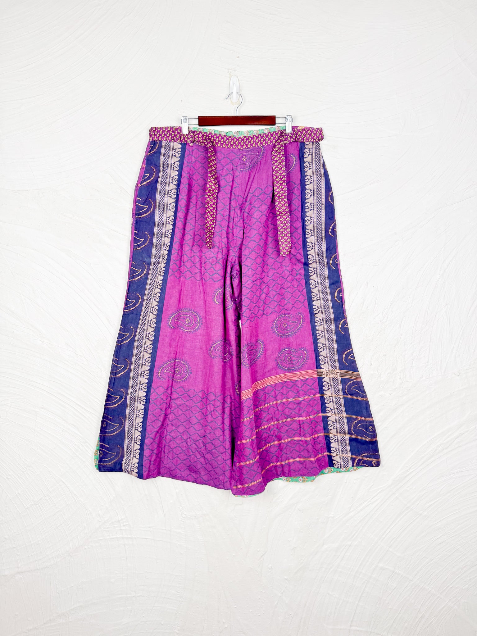 pink boho pants - Love Protect Sustain