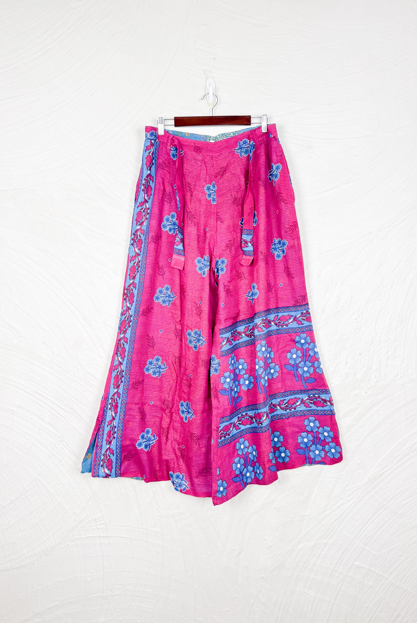 pink flower pants - Love Protect Sustain