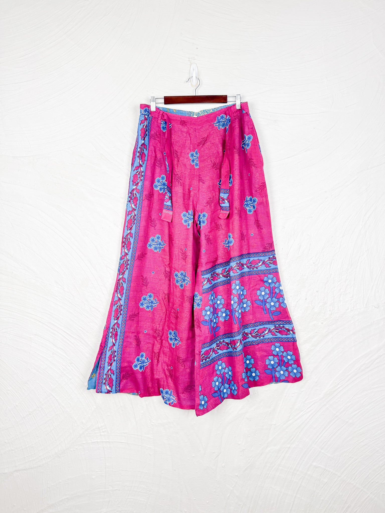 pink flower pants - Love Protect Sustain