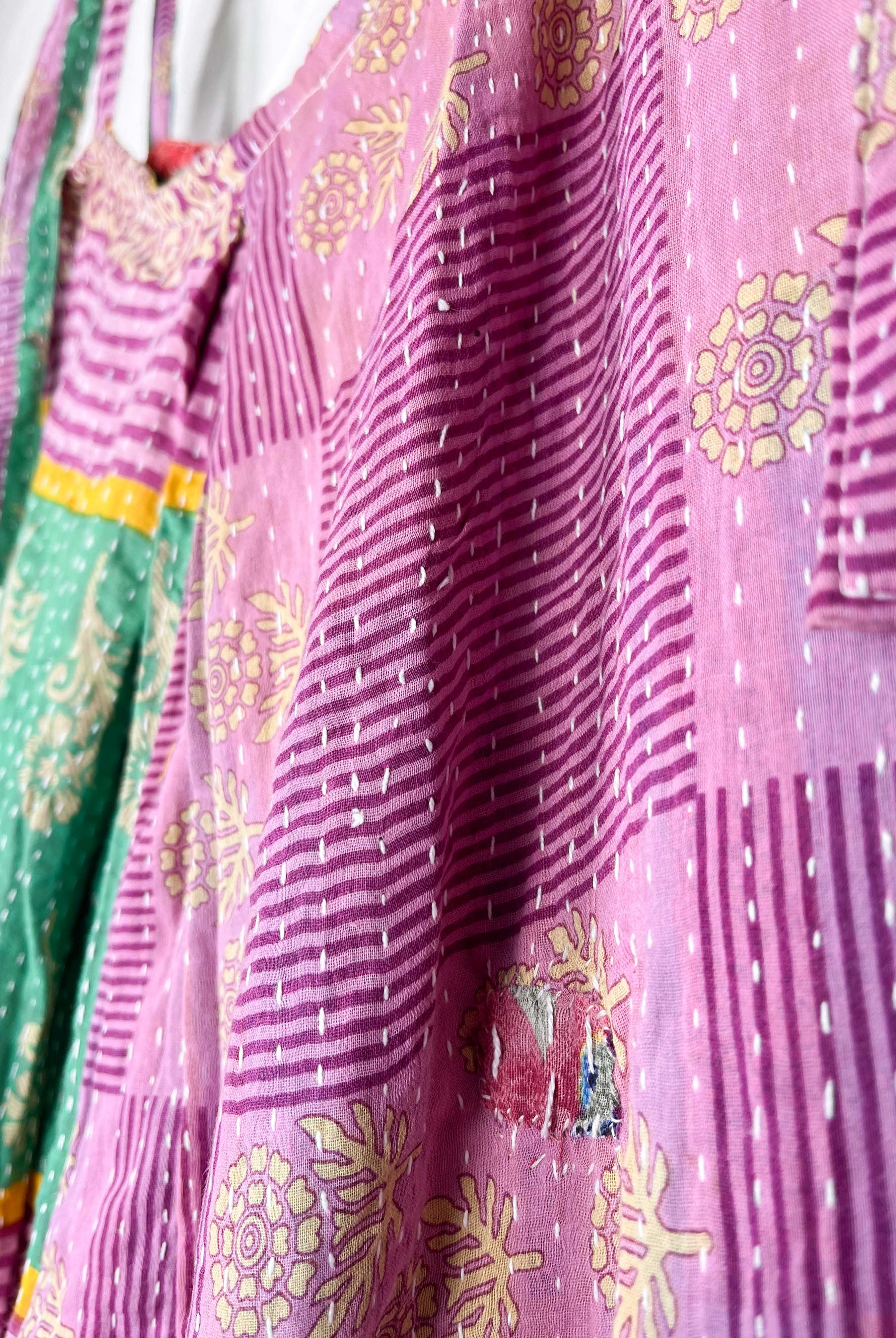 purple boho maternity jumpsuit - Love Protect Sustain