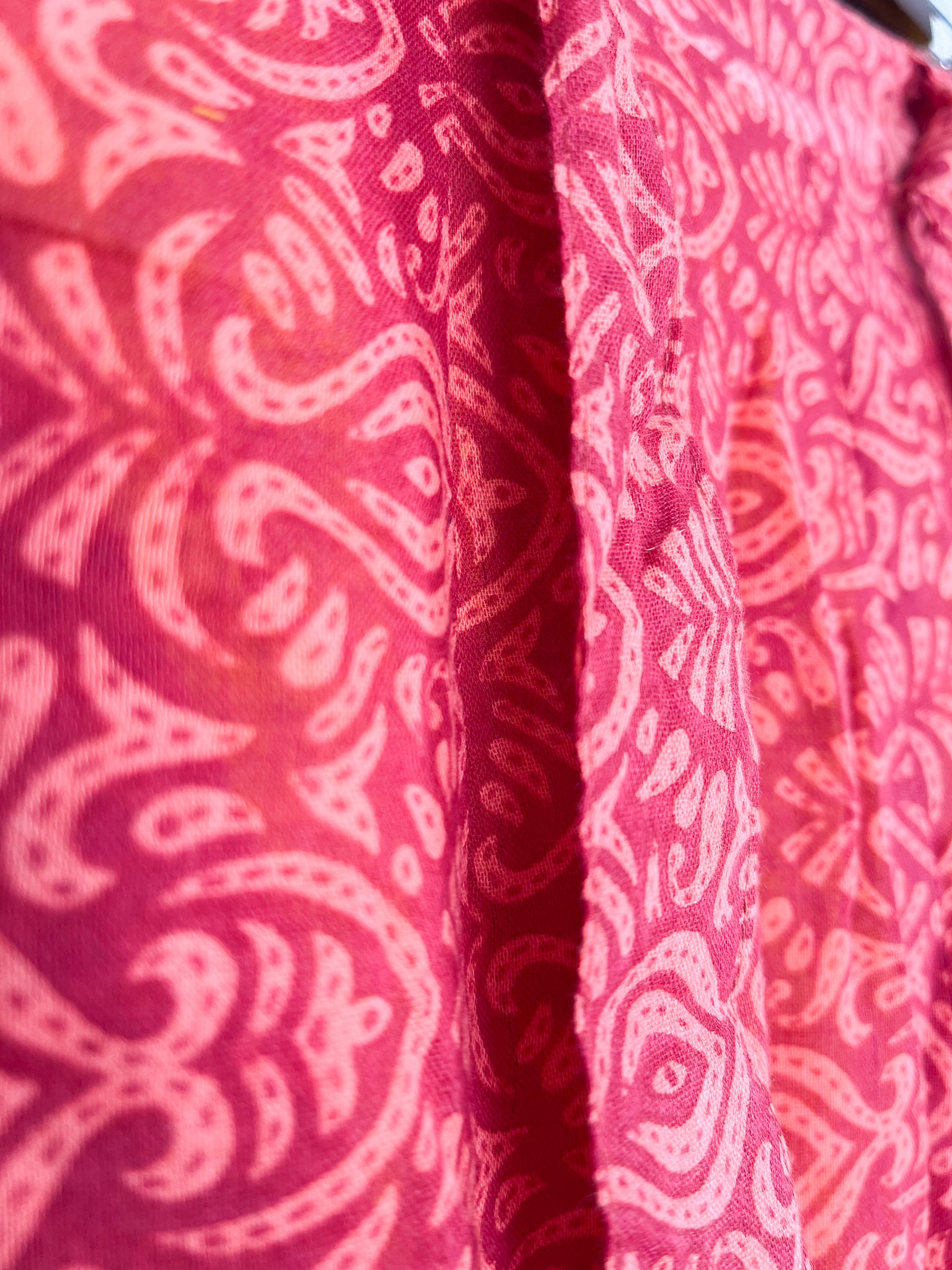 red and beige pants - Love Protect Sustain