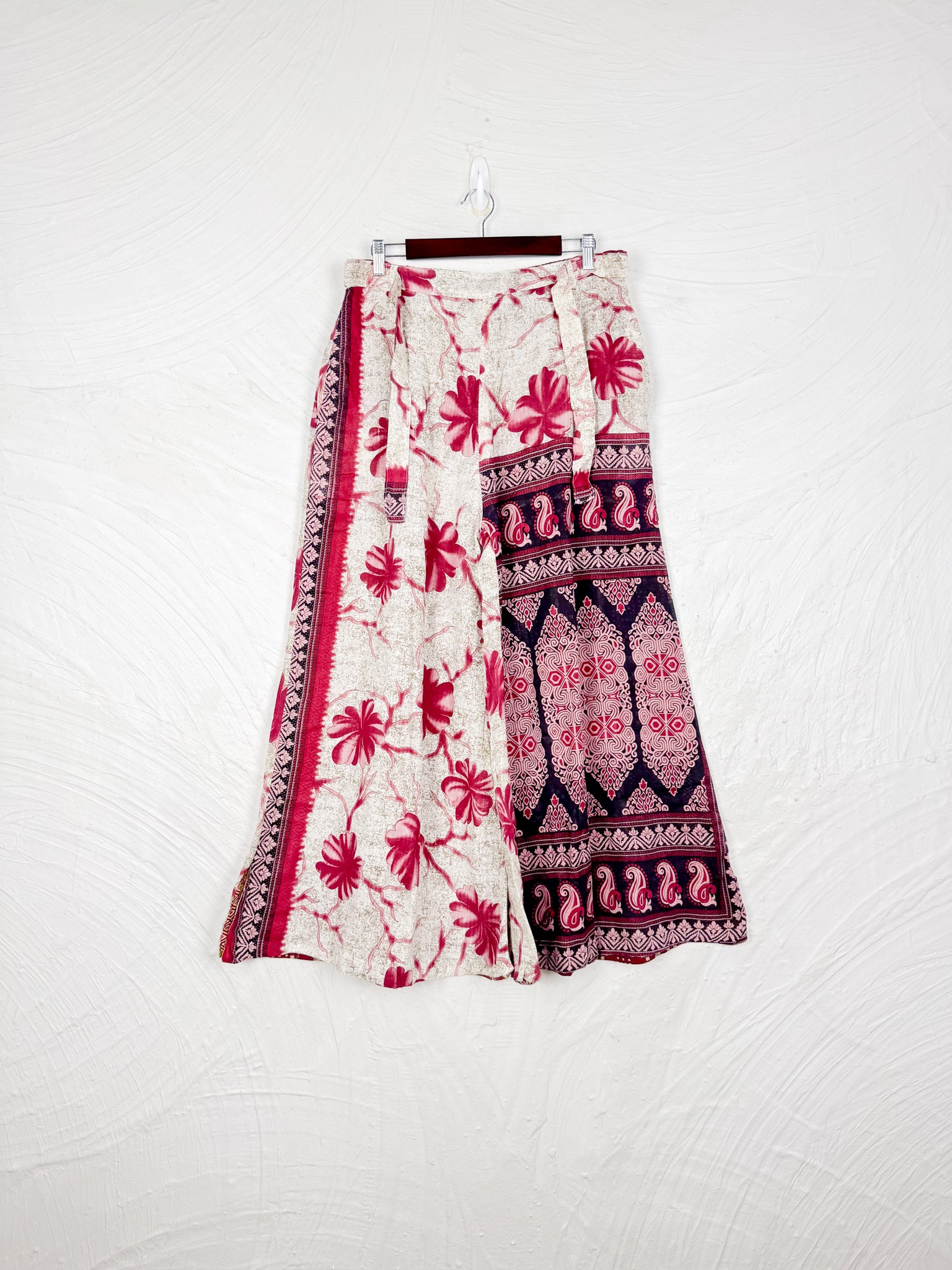 red floral pants - Love Protect Sustain