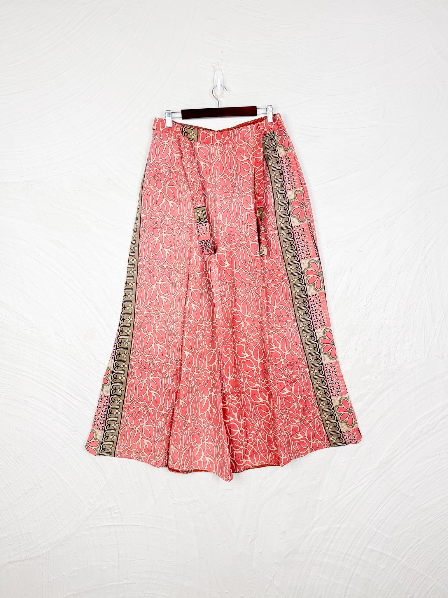 red floral pants - Love Protect Sustain