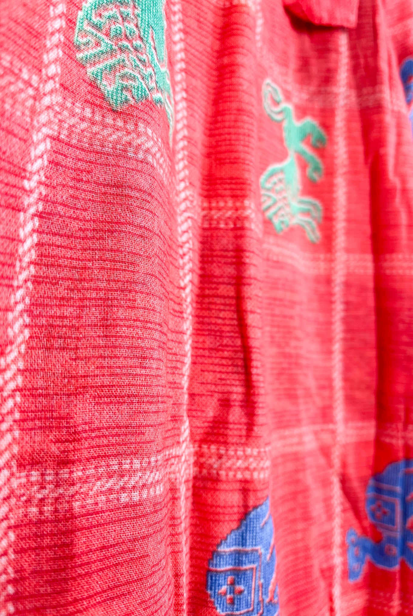 red women pants - Love Protect Sustain