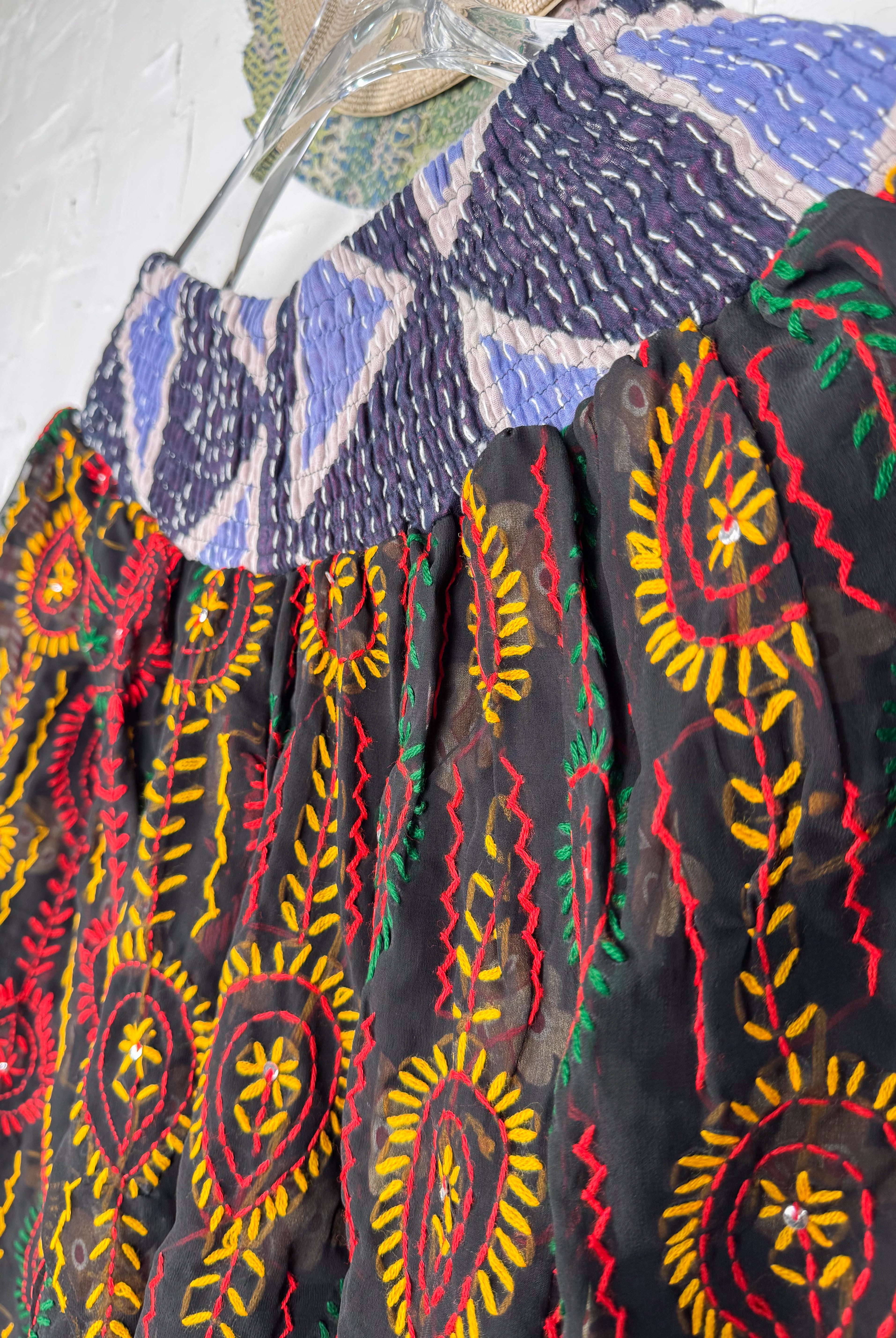 relaxed fit harem pants- Love Protect Sustain