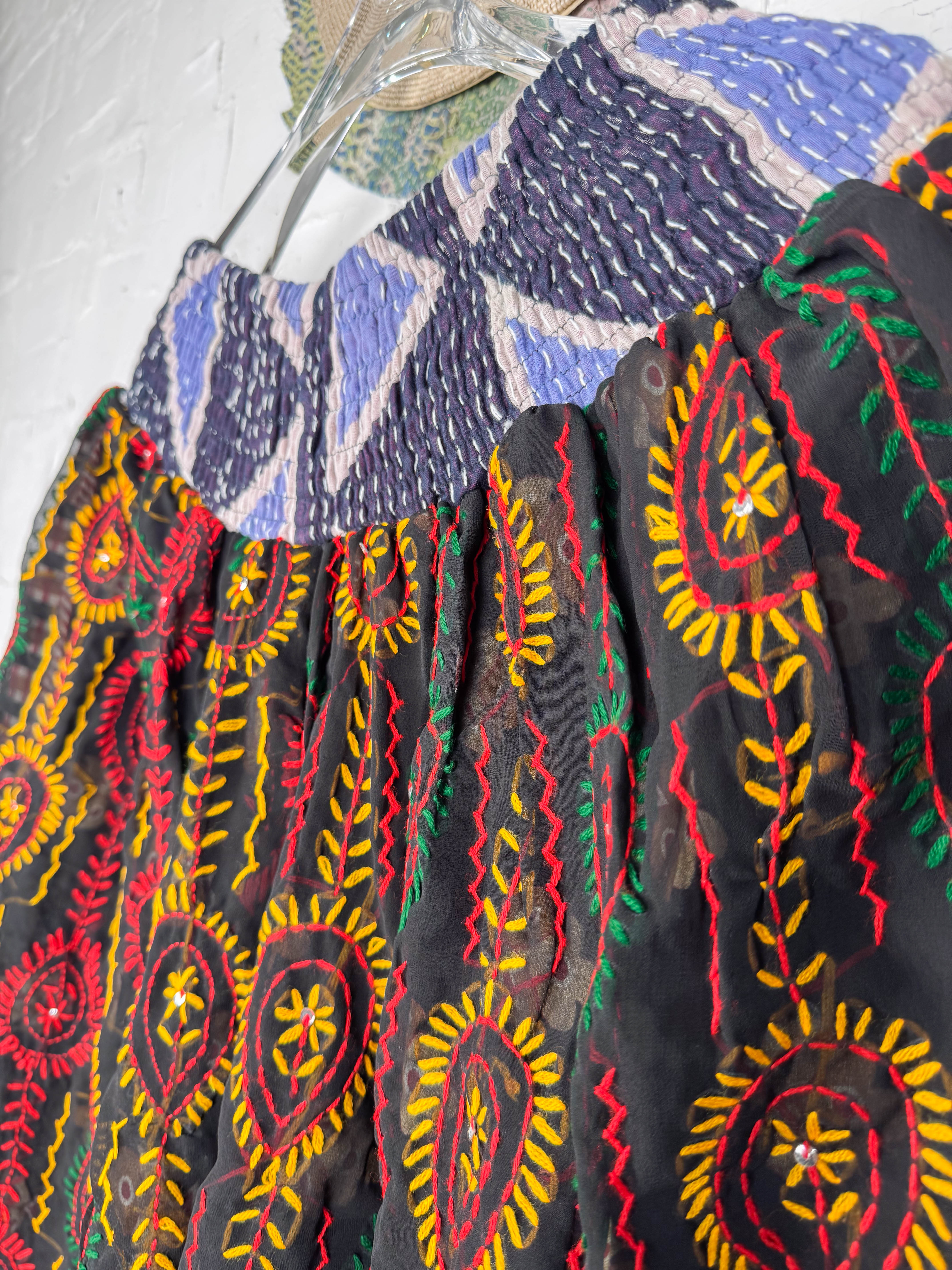 relaxed fit harem pants- Love Protect Sustain