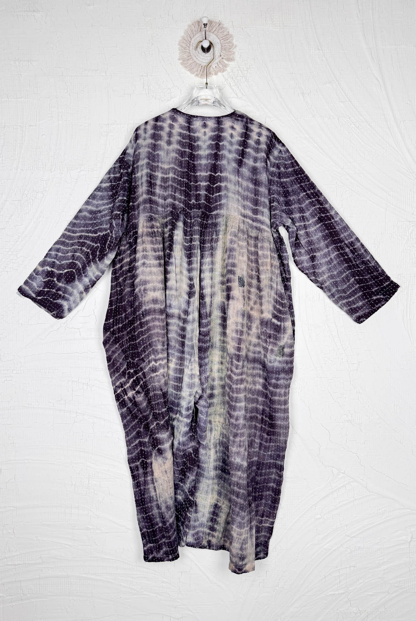 relaxed fit kantha jumpsuit - Love Protect Sustain