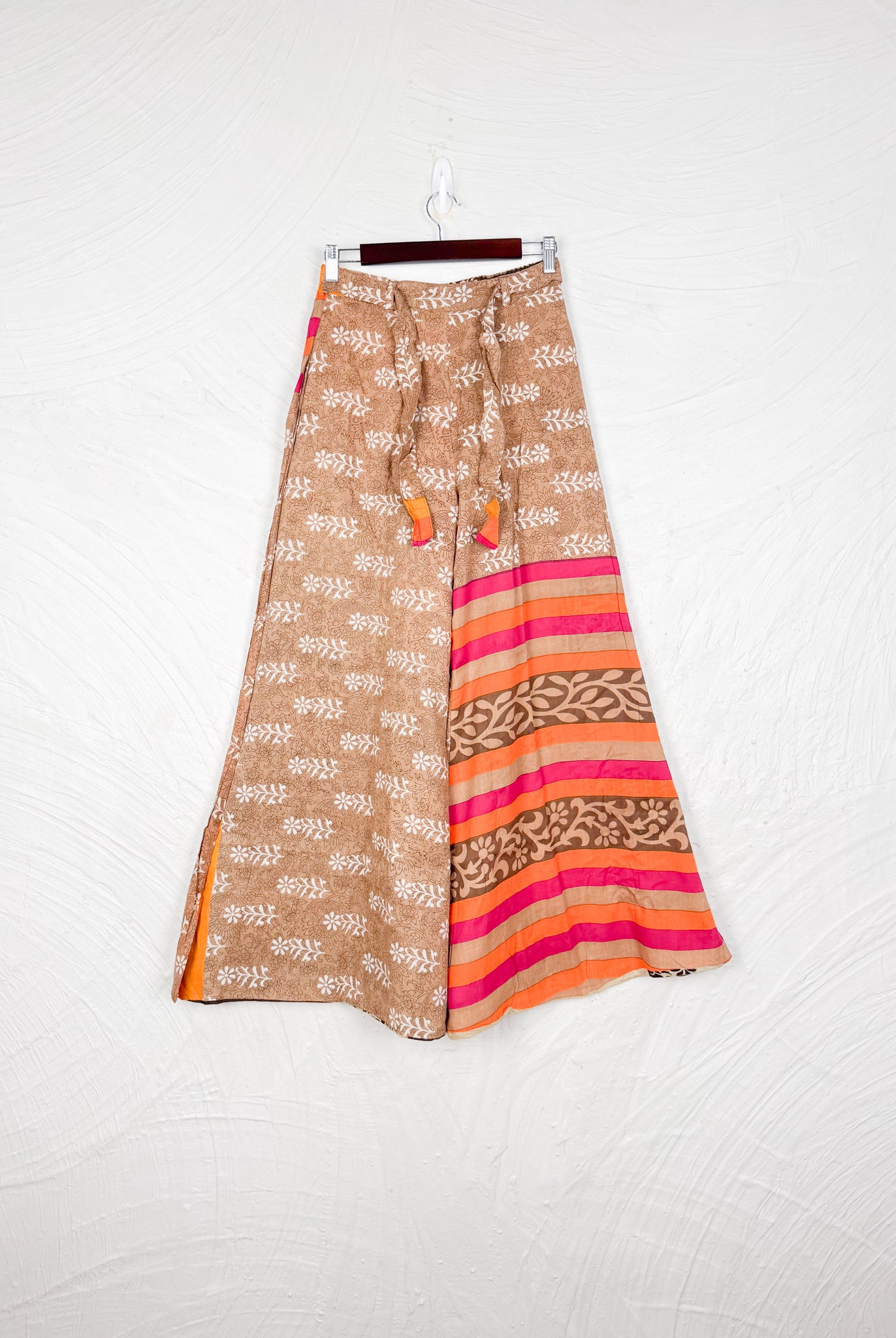 retro print pants - Love Protect Sustain