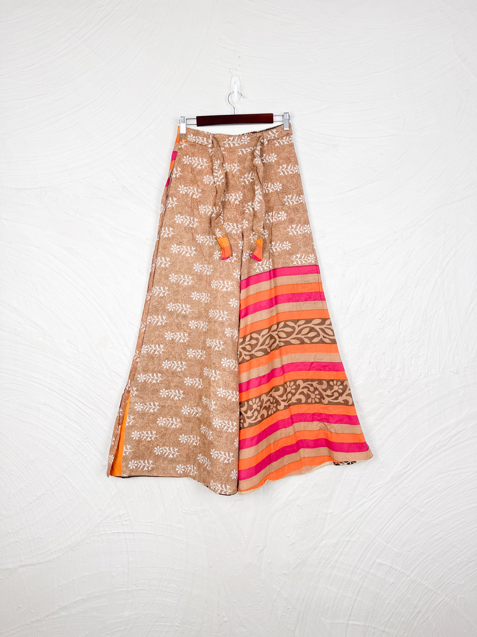 retro print pants - Love Protect Sustain