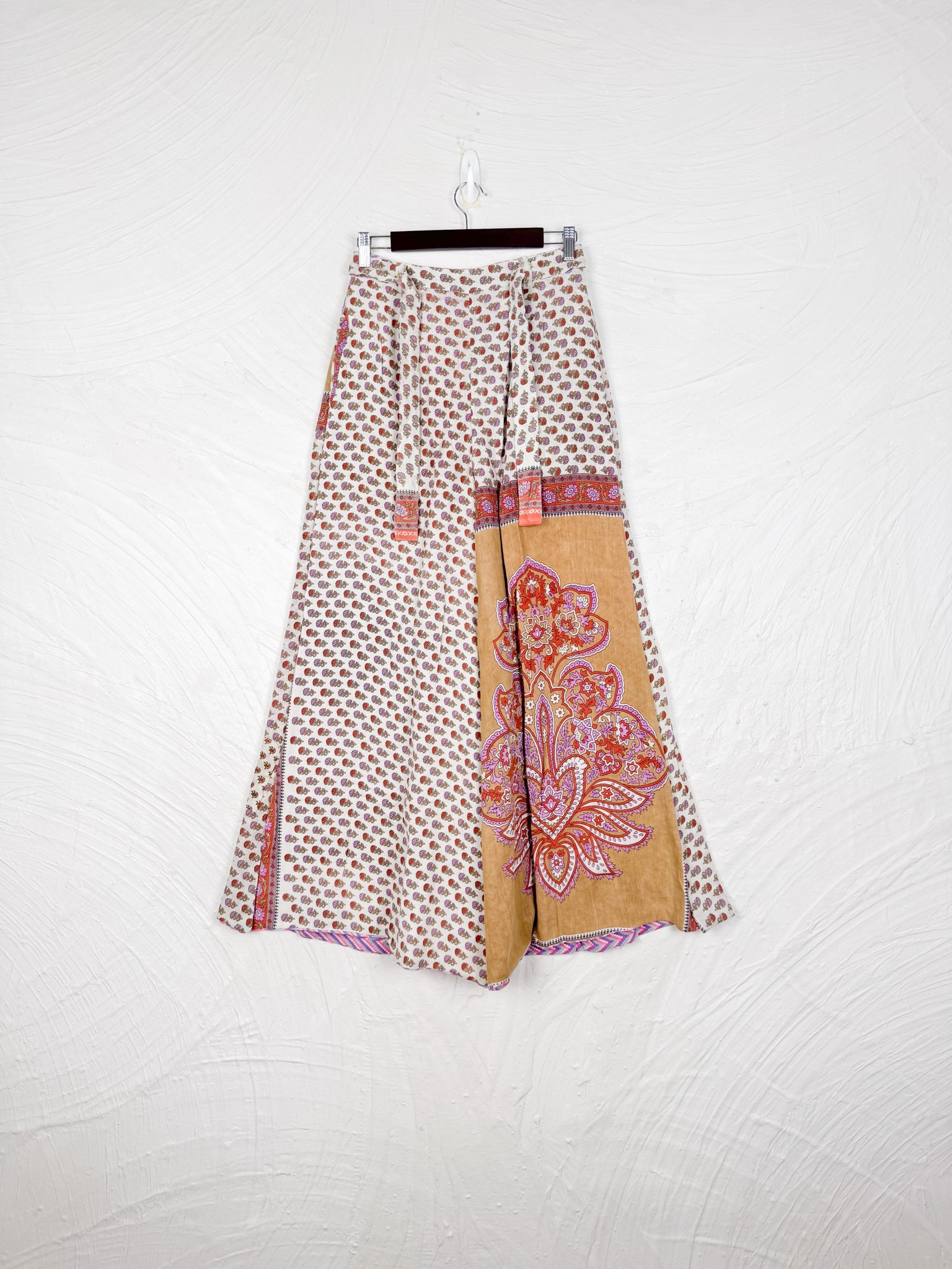 retro print pants - Love Protect Sustain