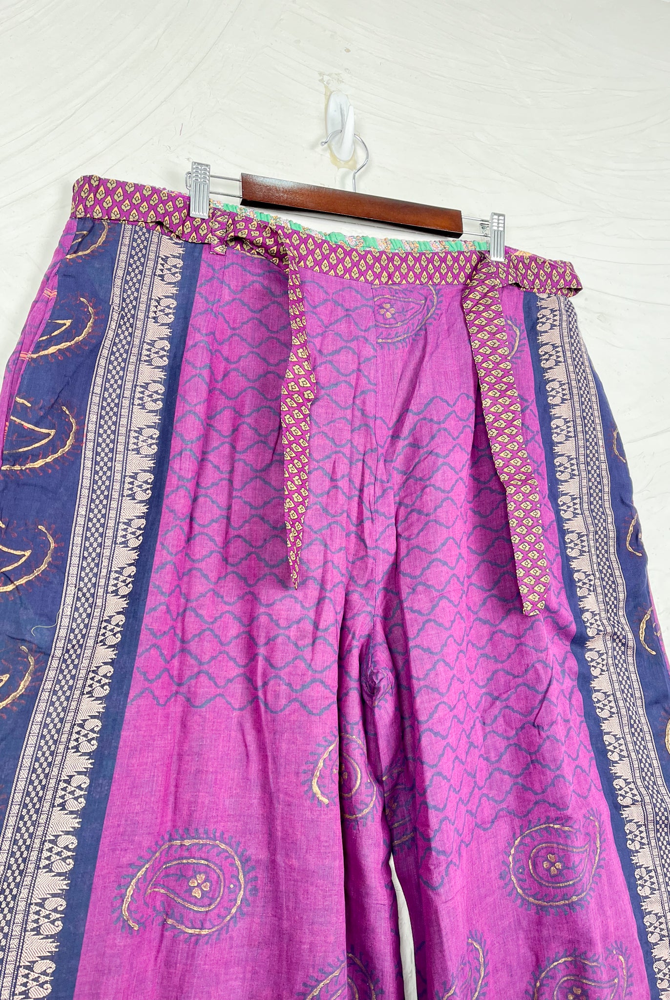 reversible cotton pants - Love Protect Sustain