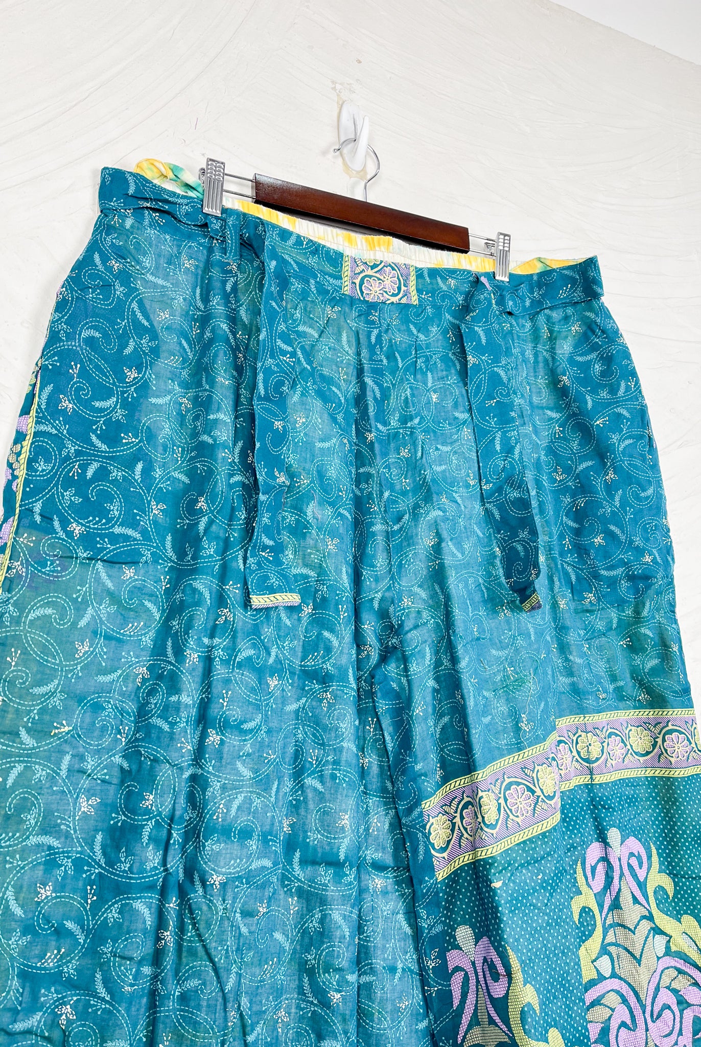 reversible cotton pants - Love Protect Sustain