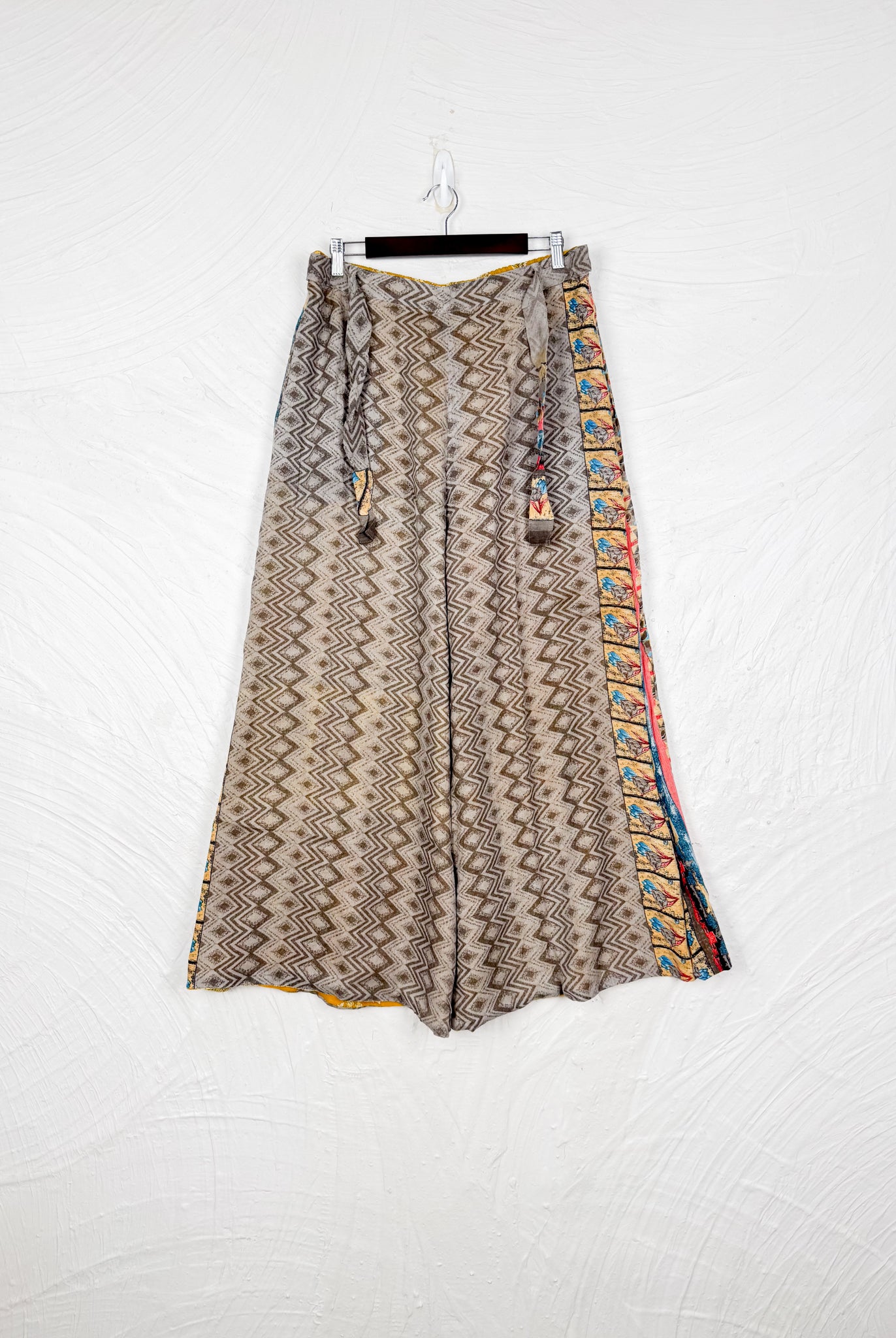 reversible cotton pants - Love Protect Sustain