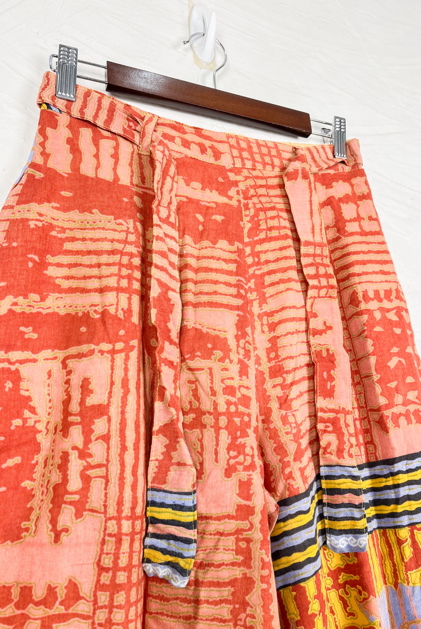 reversible cotton pants - Love Protect Sustain