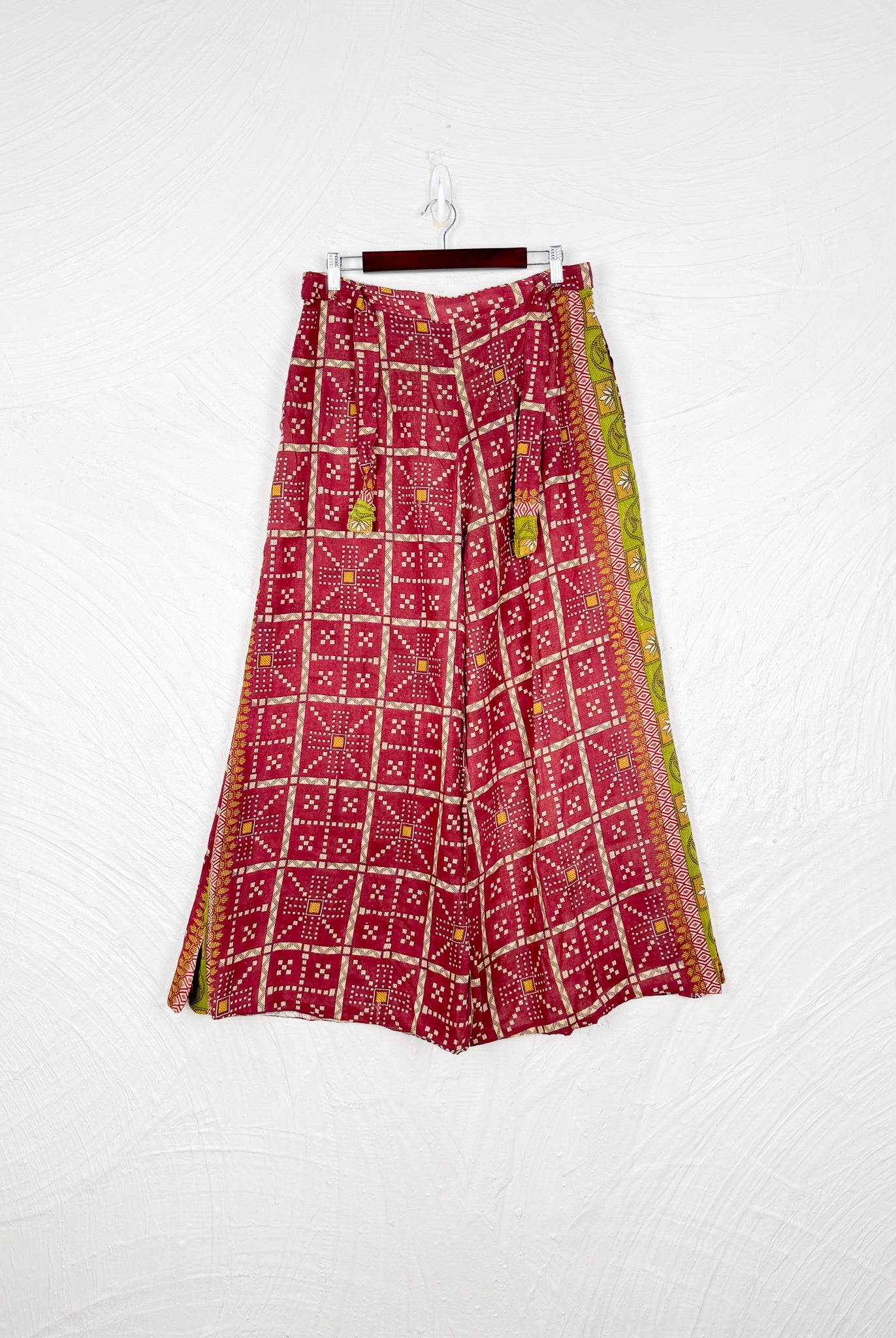 reversible cotton pants - Love Protect Sustain