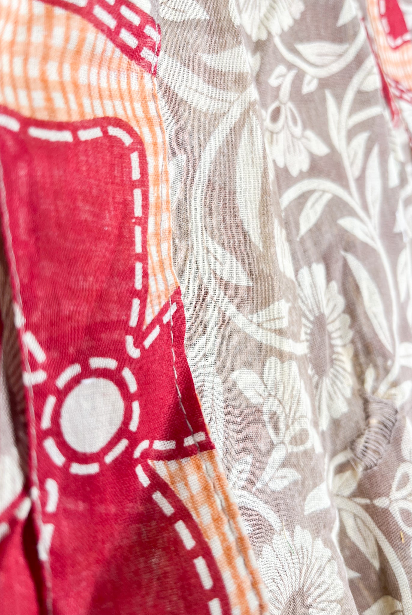 reversible cotton pants - Love Protect Sustain