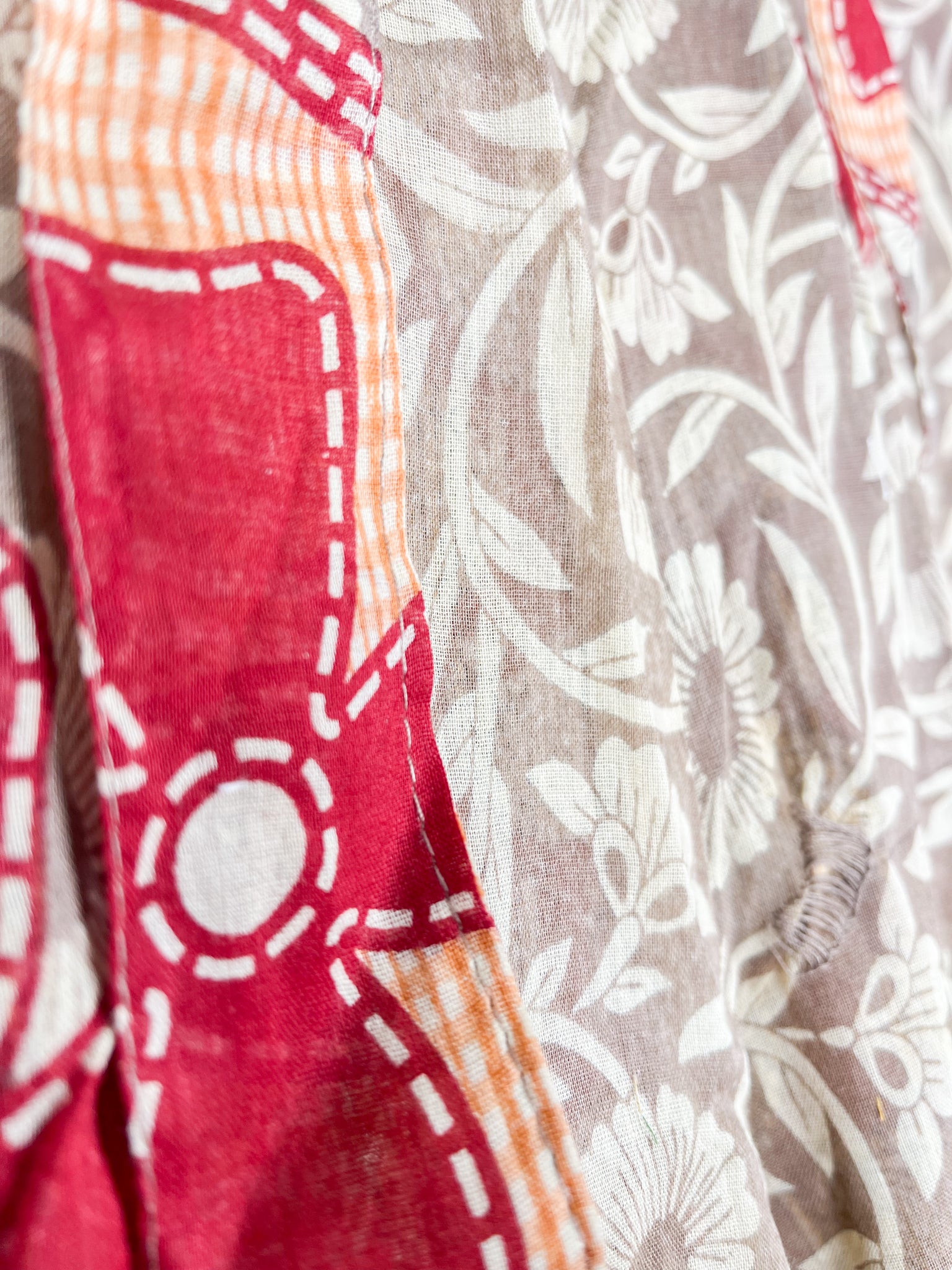 reversible cotton pants - Love Protect Sustain