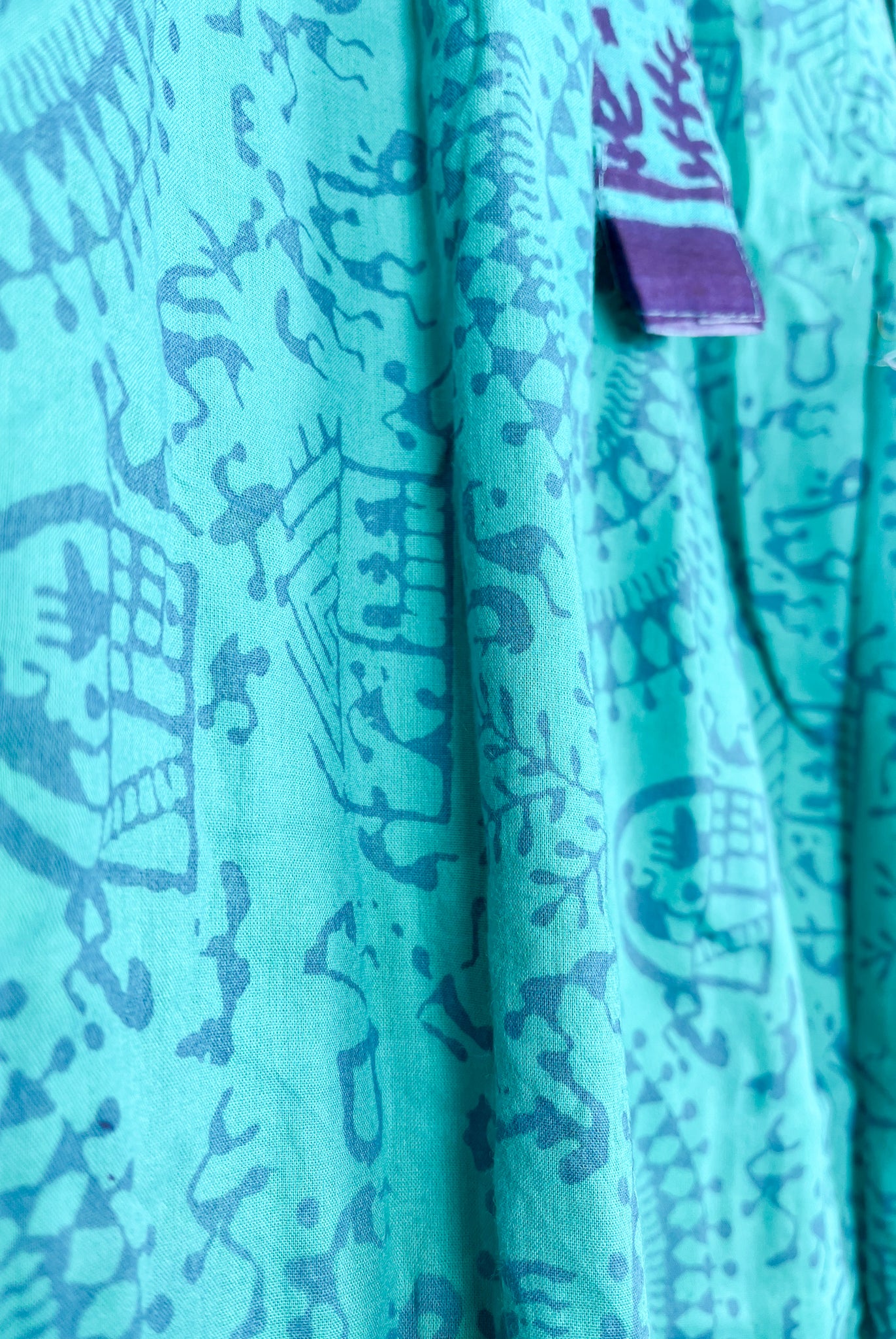 reversible pants - Love Protect Sustain