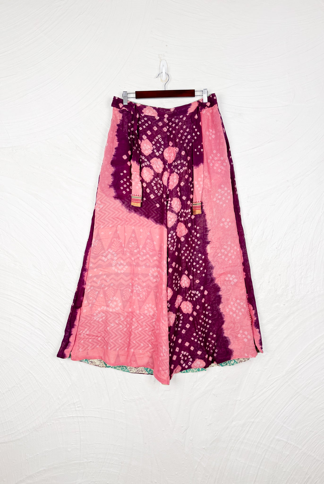 reversible pants - Love Protect Sustain