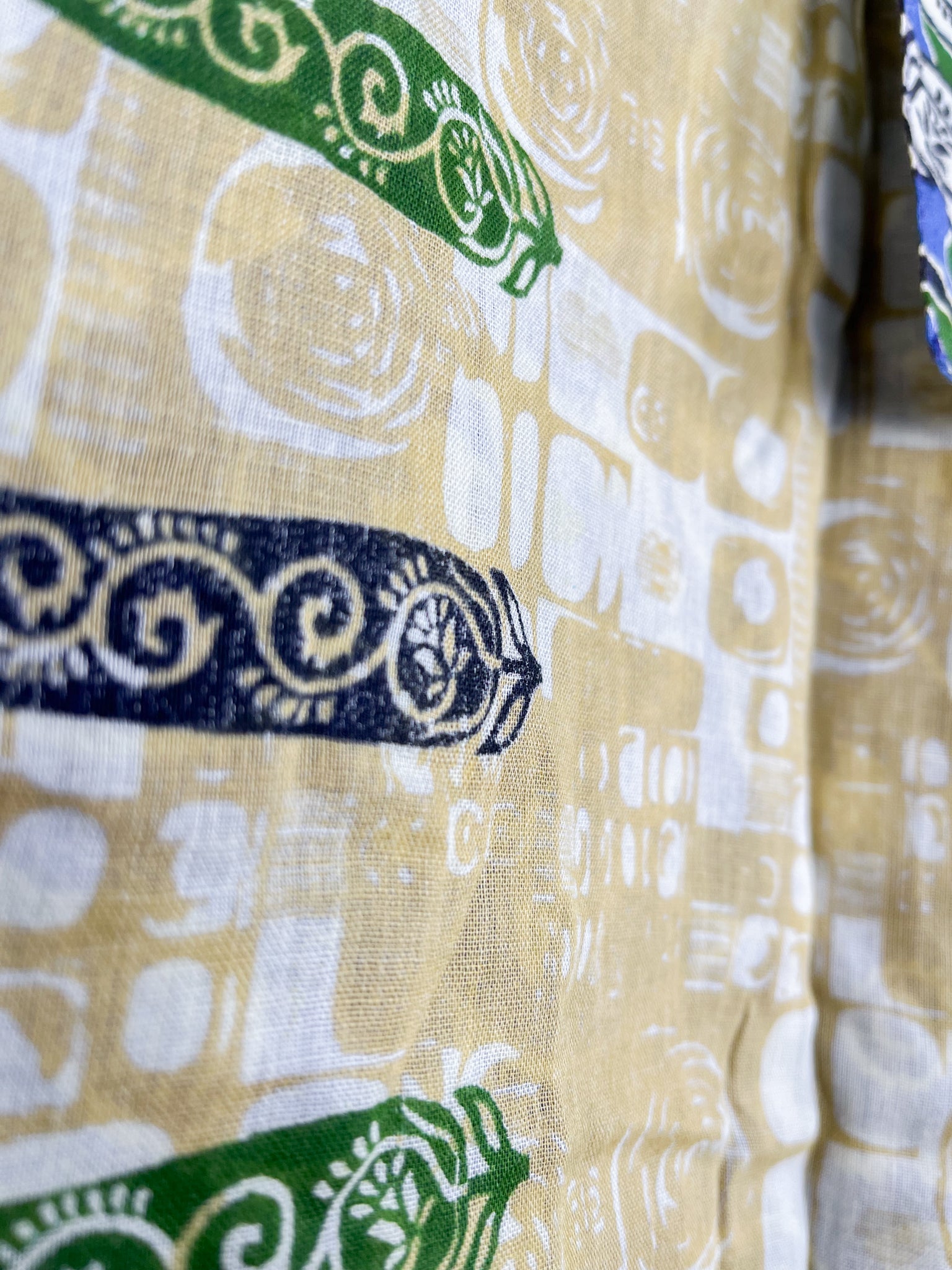 reversible pants - Love Protect Sustain